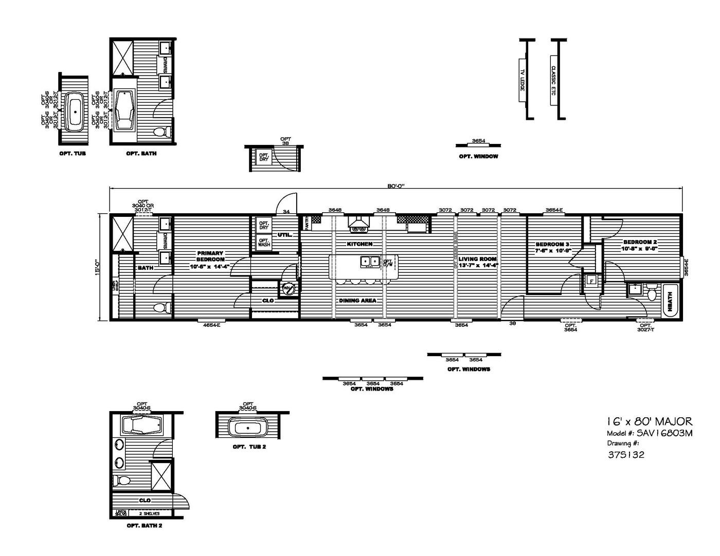 Major - Floor Plan 1