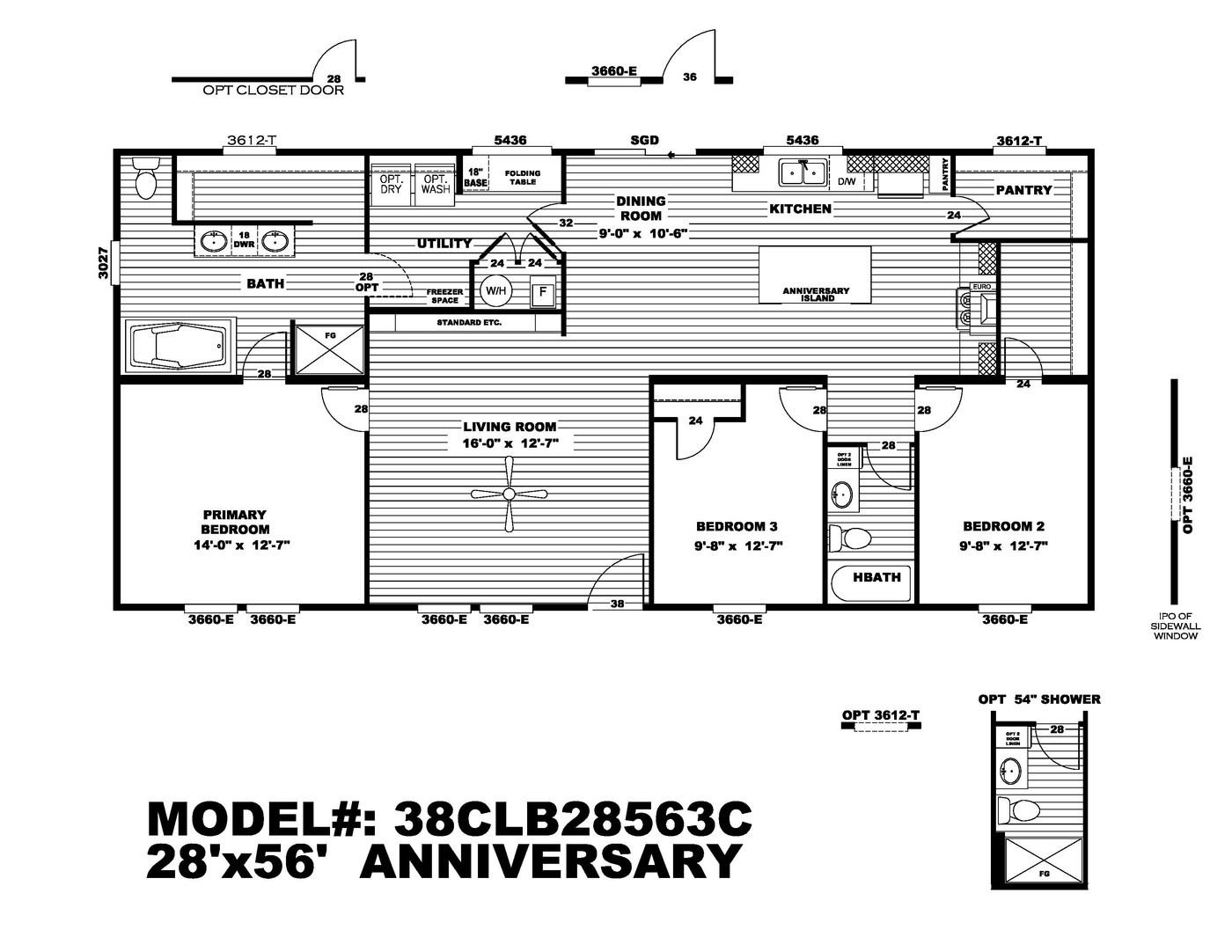 The Anniversary 2.1 - Floor Plan 1