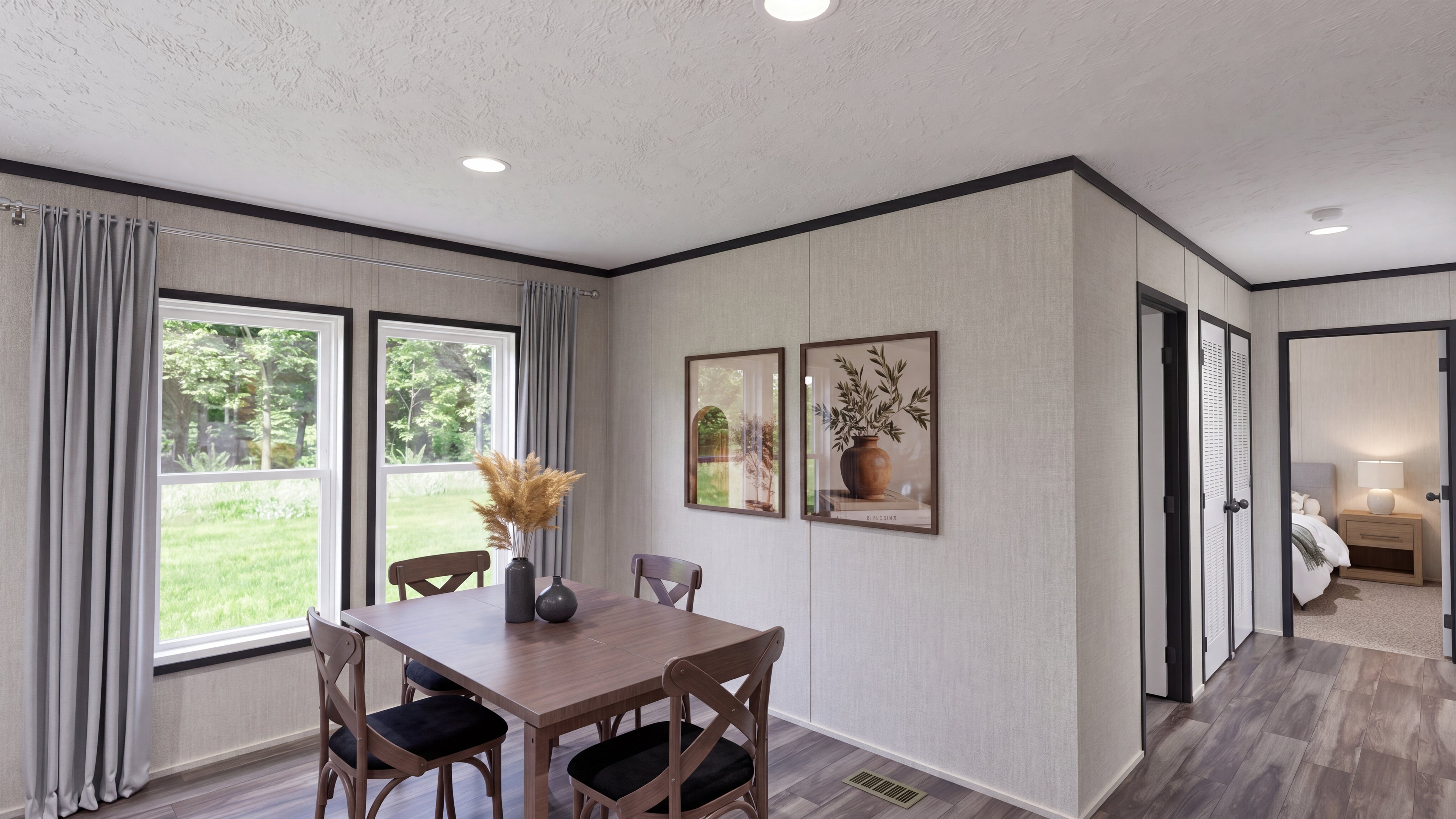 Dining room rendering of the The Dark Nova home.