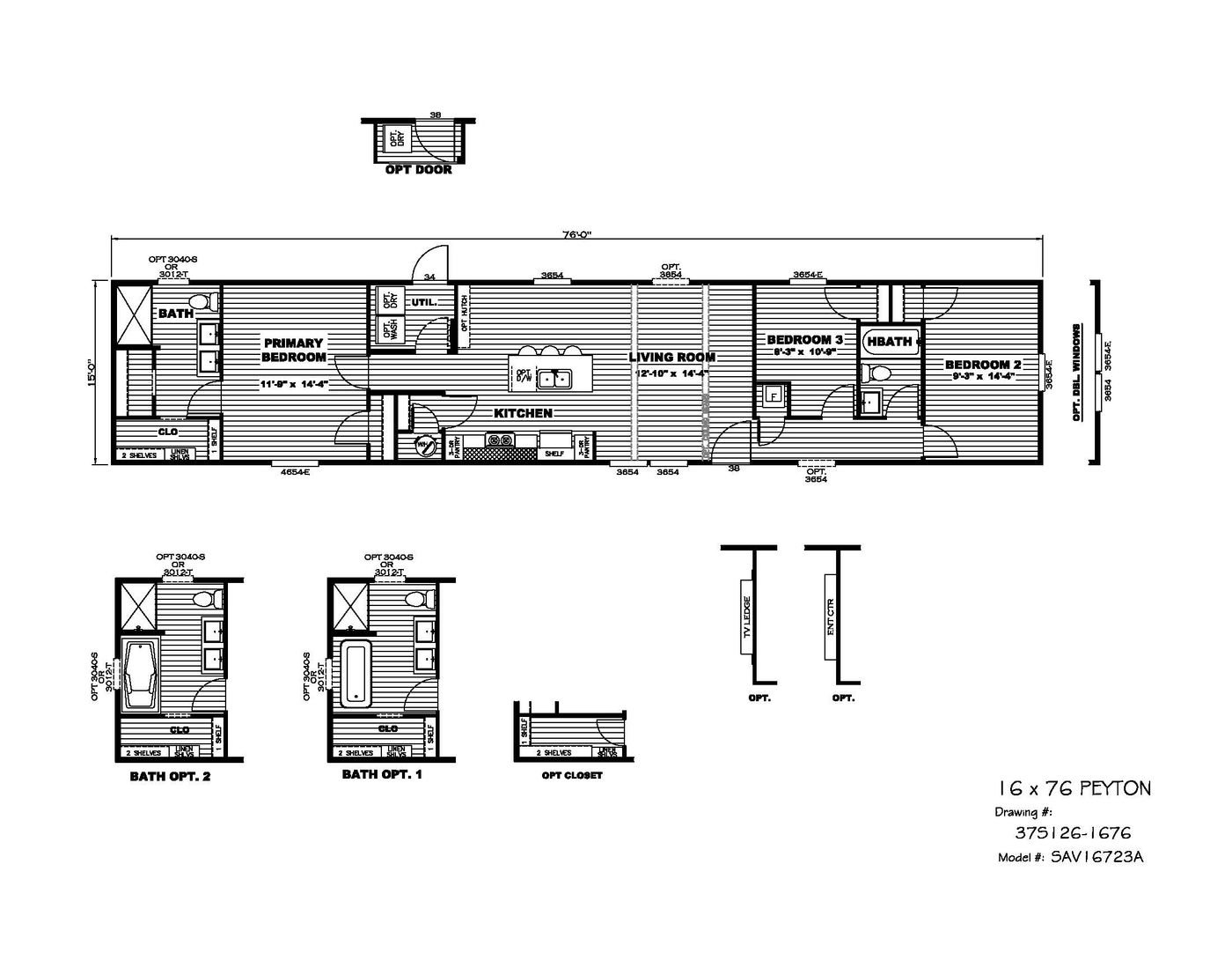 Peyton - Floor Plan 1