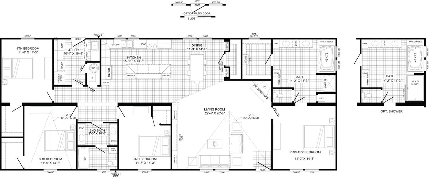 The Leahy - Floor Plan 1
