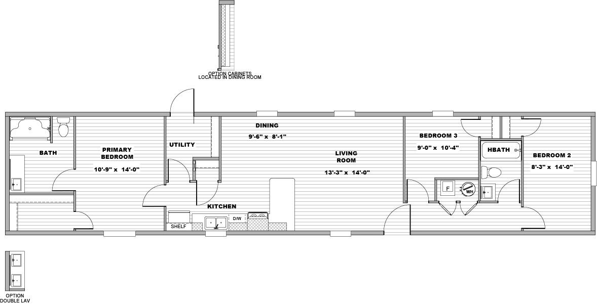 Oasis - Floor Plan 1
