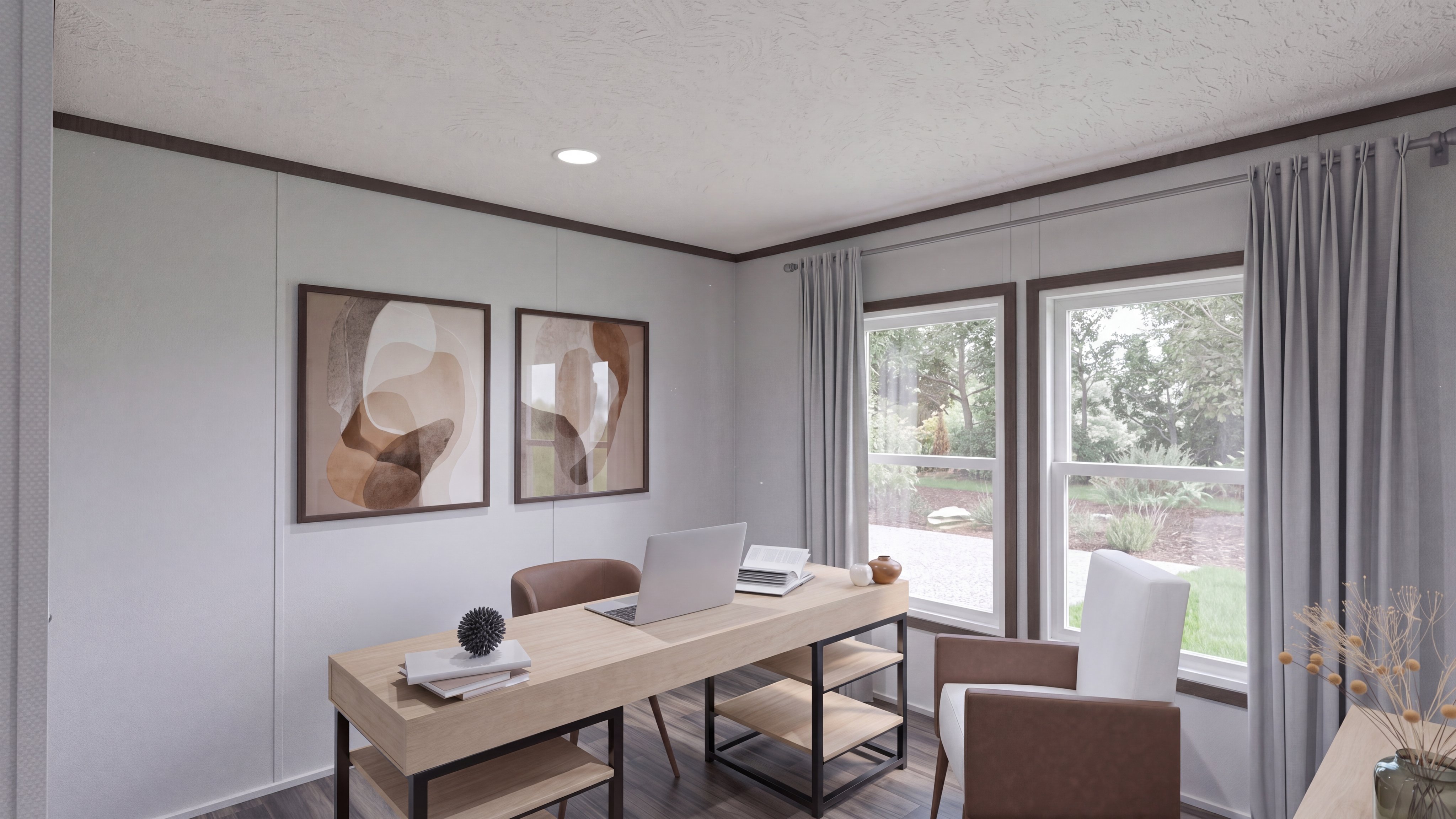 Bedroom rendering of the Empower home.