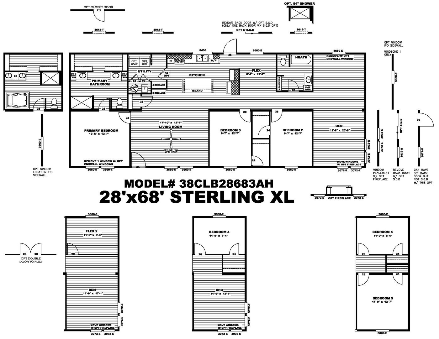 Sterling Xl Anniversary - Floor Plan 1