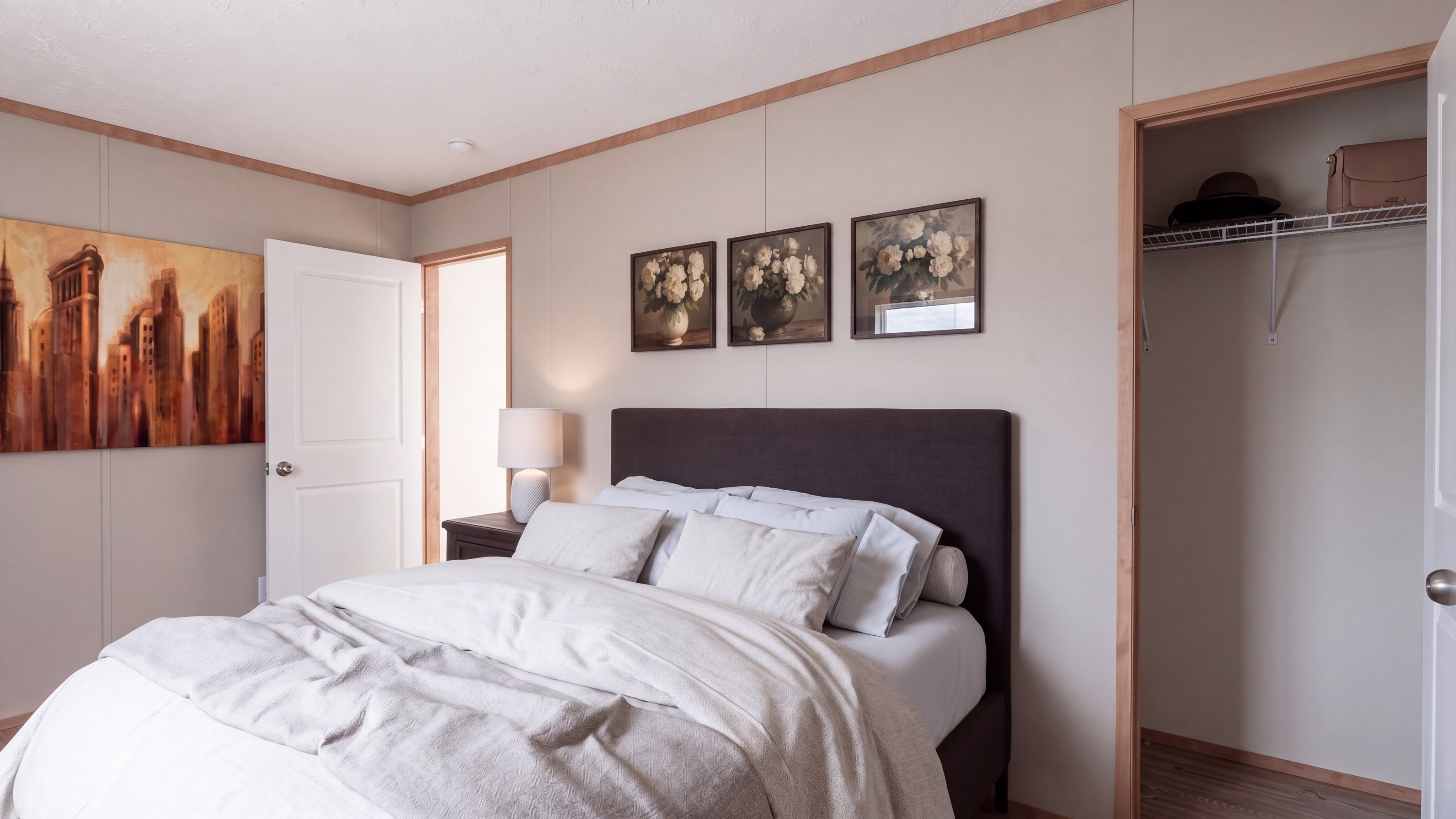 Bedroom rendering of the Magellan home.