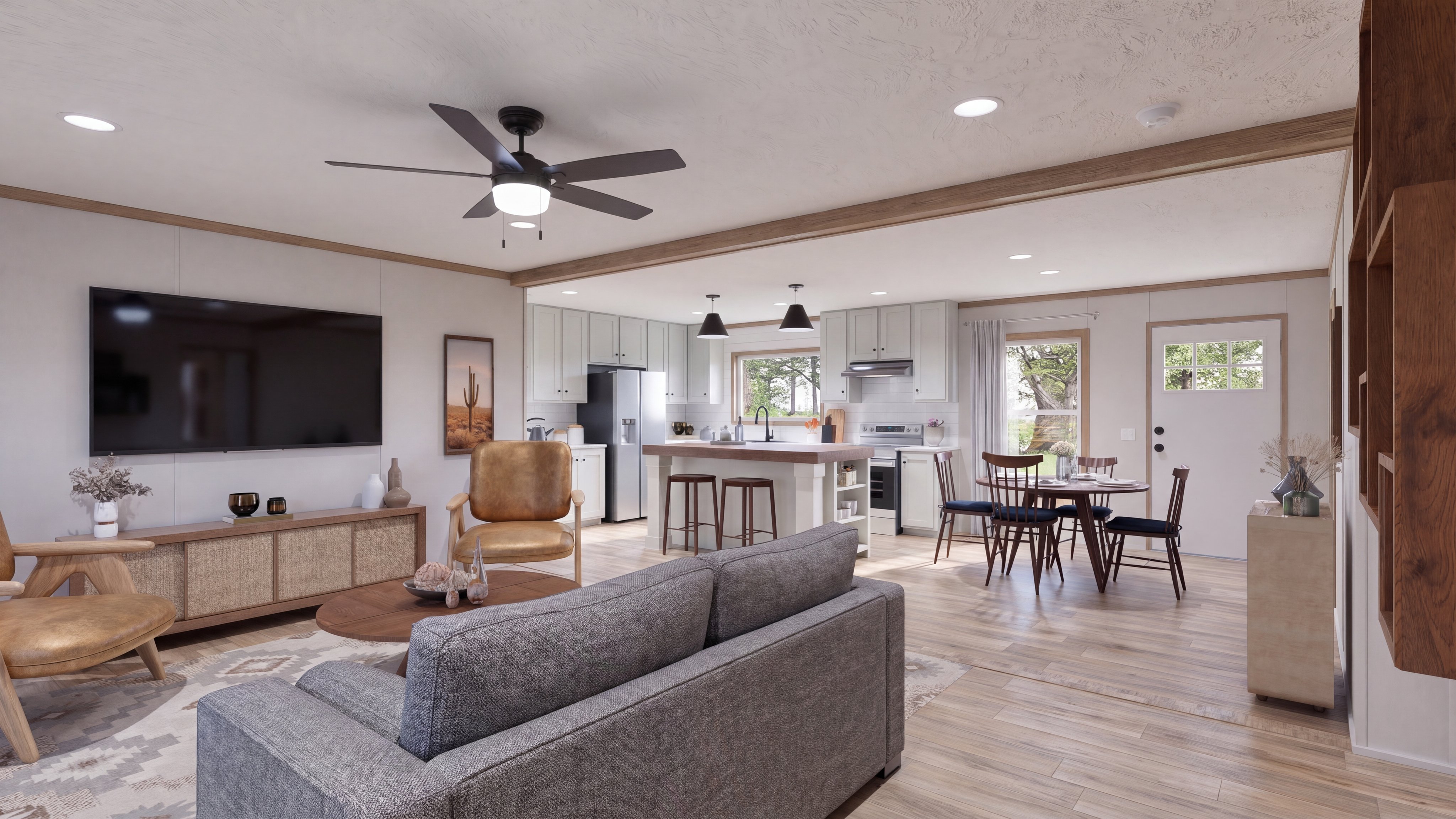 Foyer rendering of the The Real Deal home.
