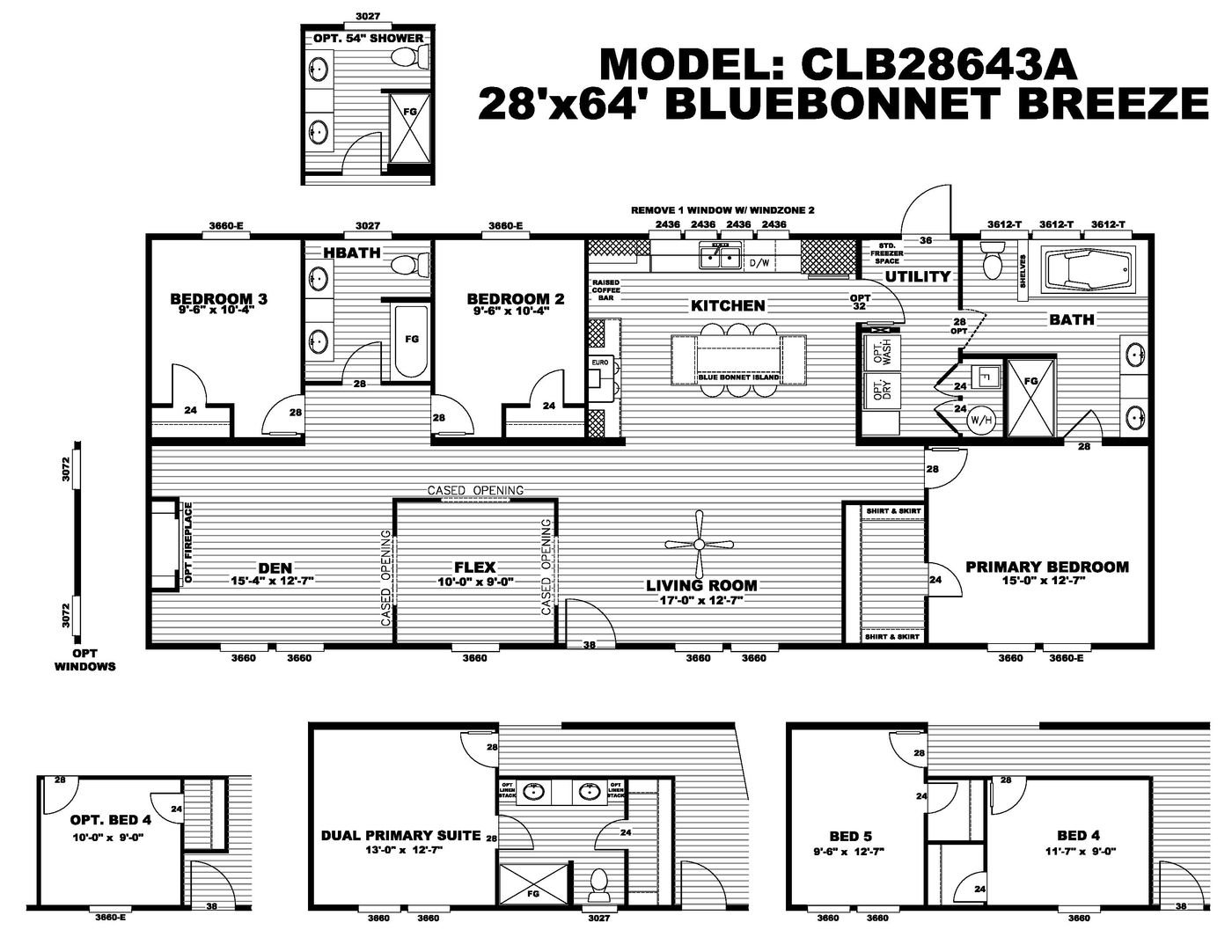 Bluebonnet Breeze - Floor Plan 1