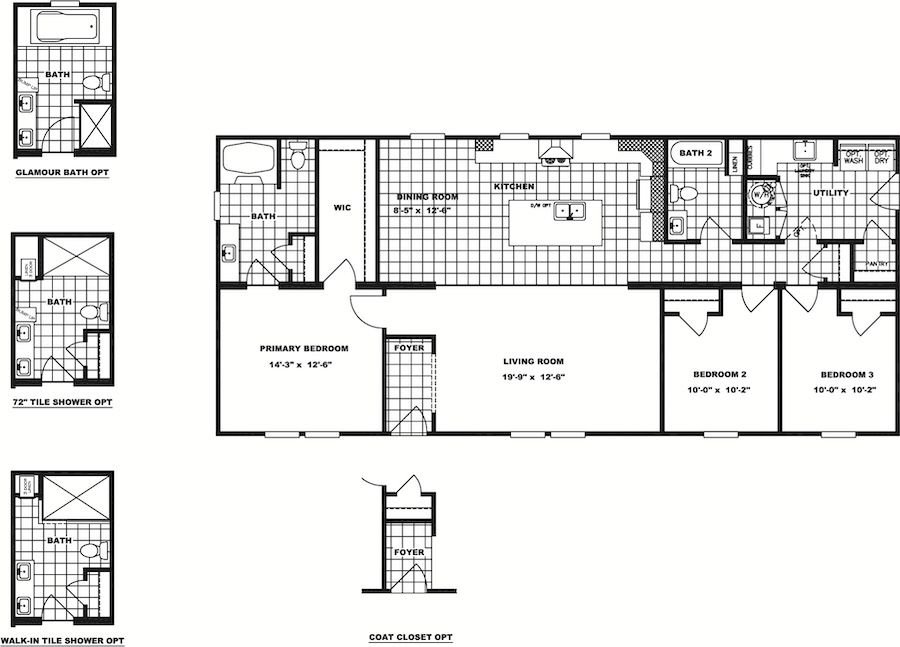 Cheyenne - Floor Plan 1