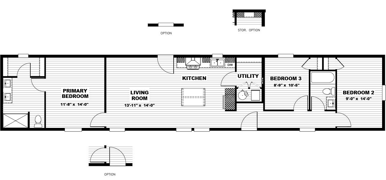 Solsbury Hill - Floor Plan 1
