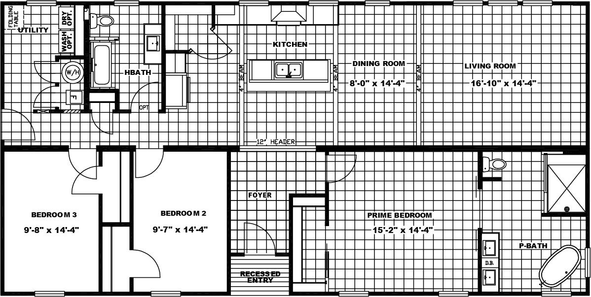 Freedom Farm House - Floor Plan 1