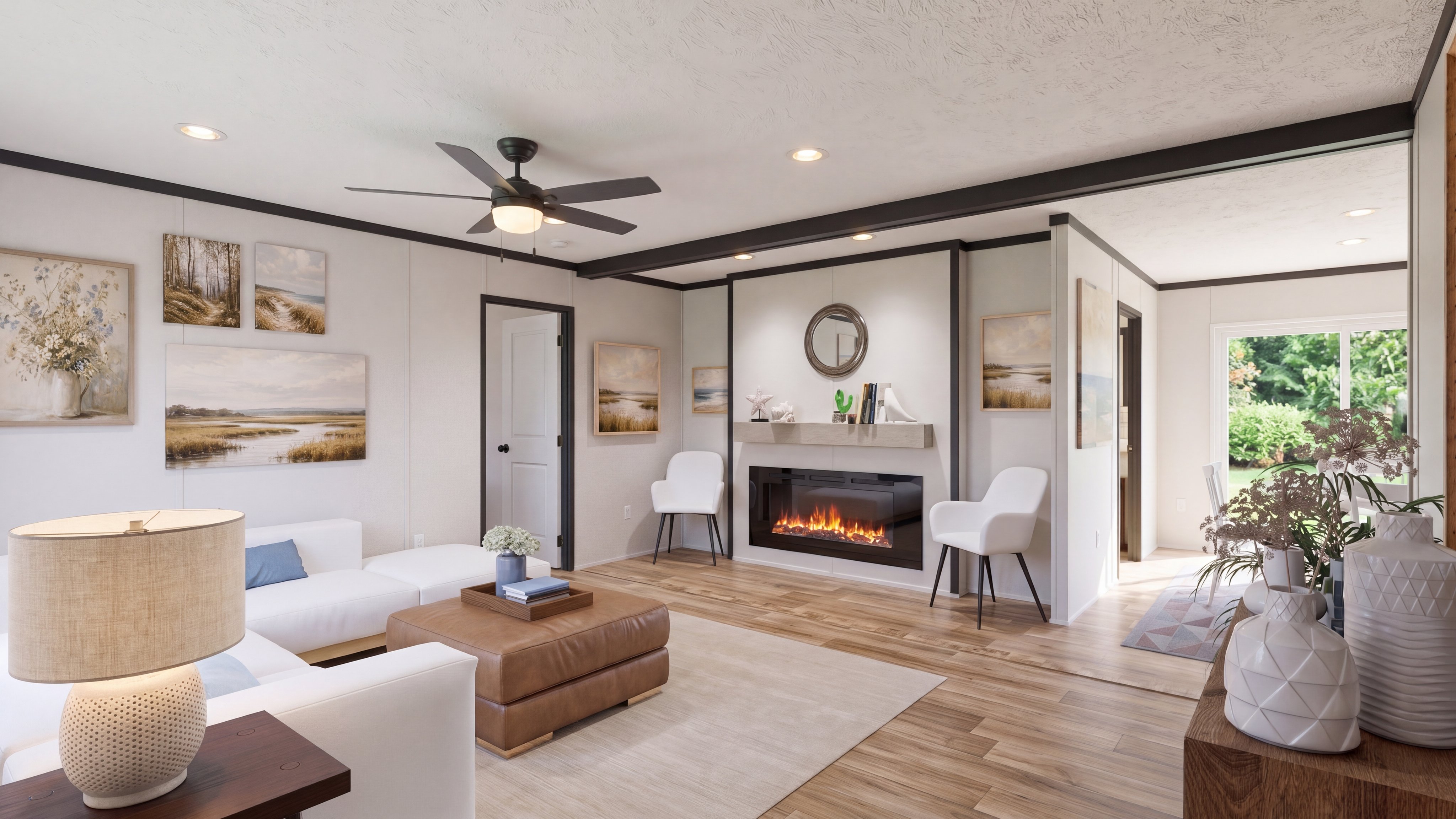 Foyer rendering of the The Anniversary 2.1 home.
