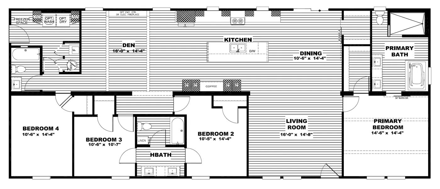 Boujee Lux - Floor Plan 1
