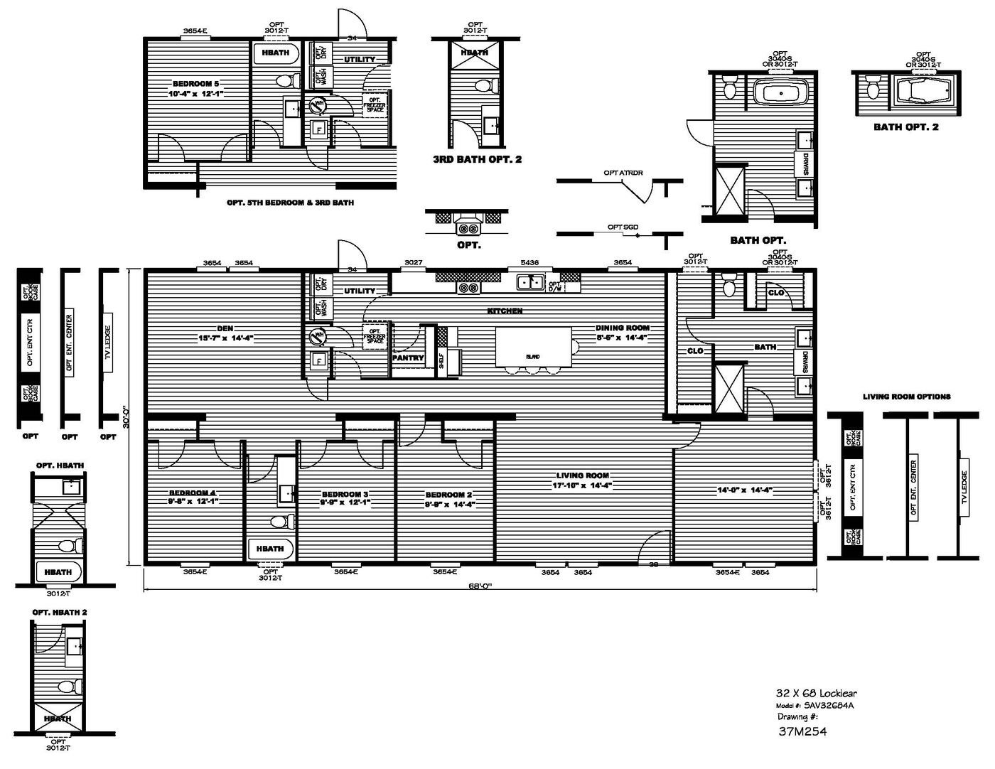 Locklear - Floor Plan 1