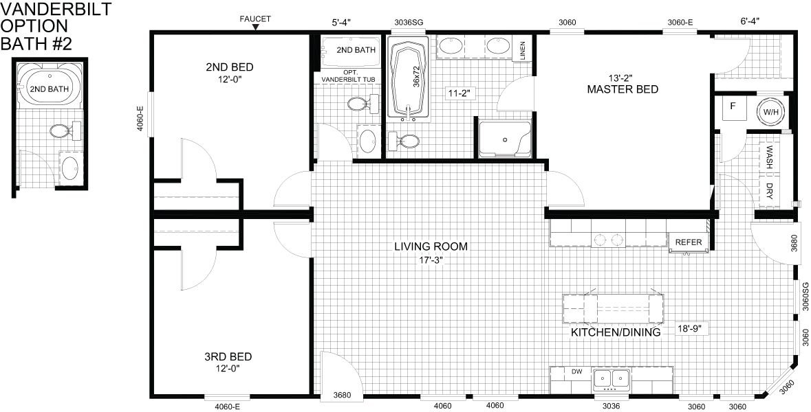The Maverick - Floor Plan 1