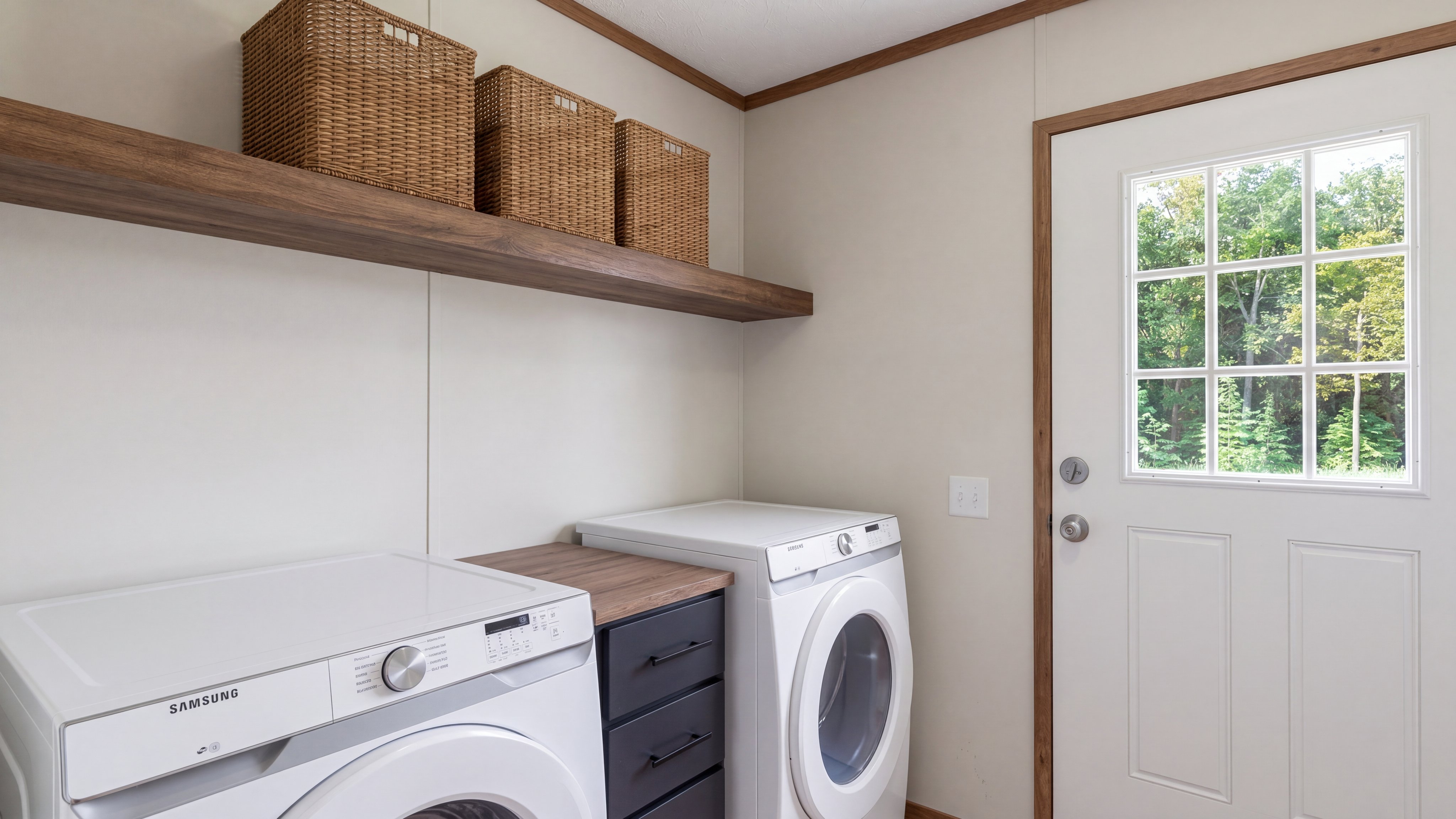 Utility room rendering of the Sevier home.