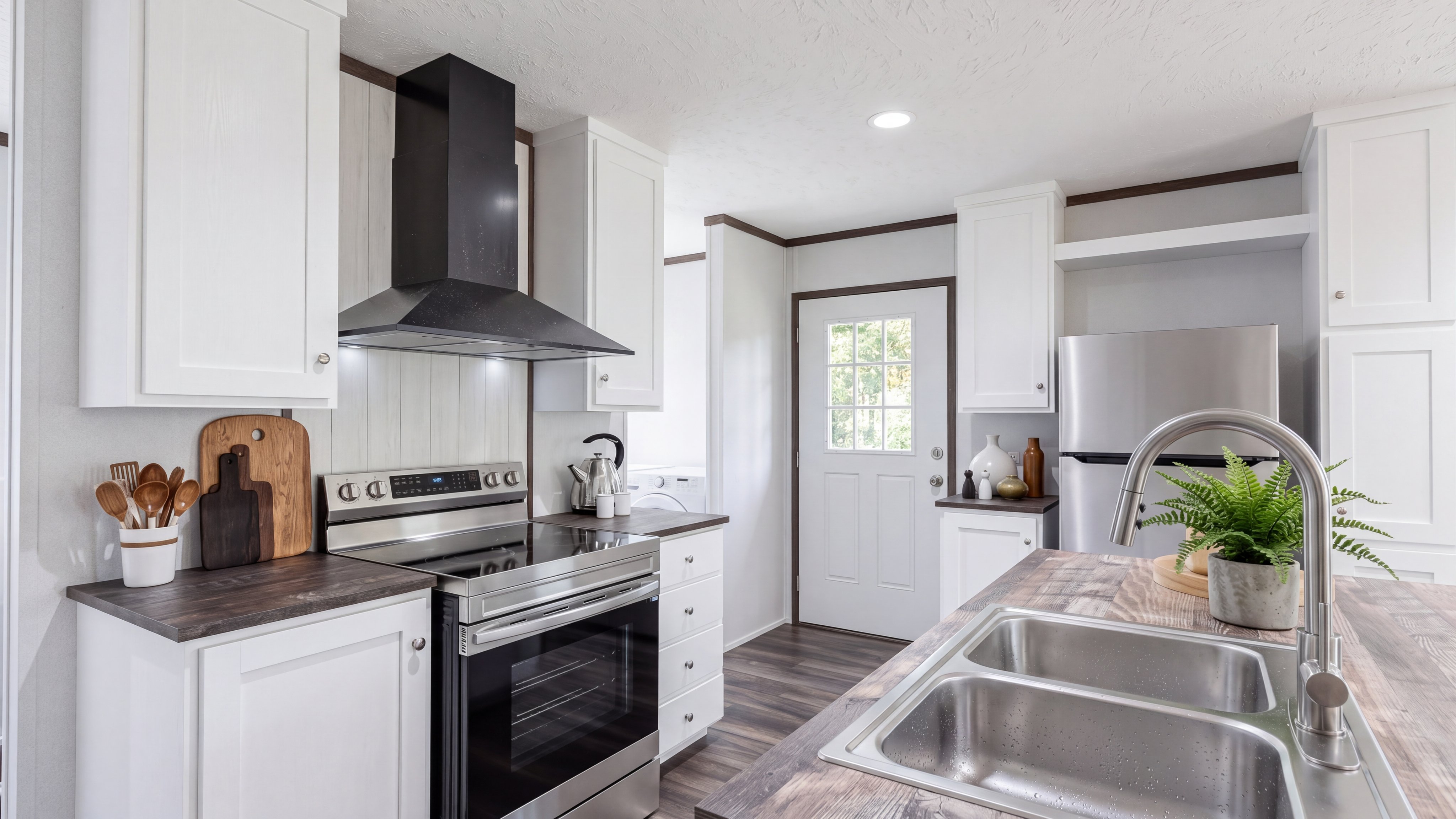 Kitchen rendering of the Essence home.