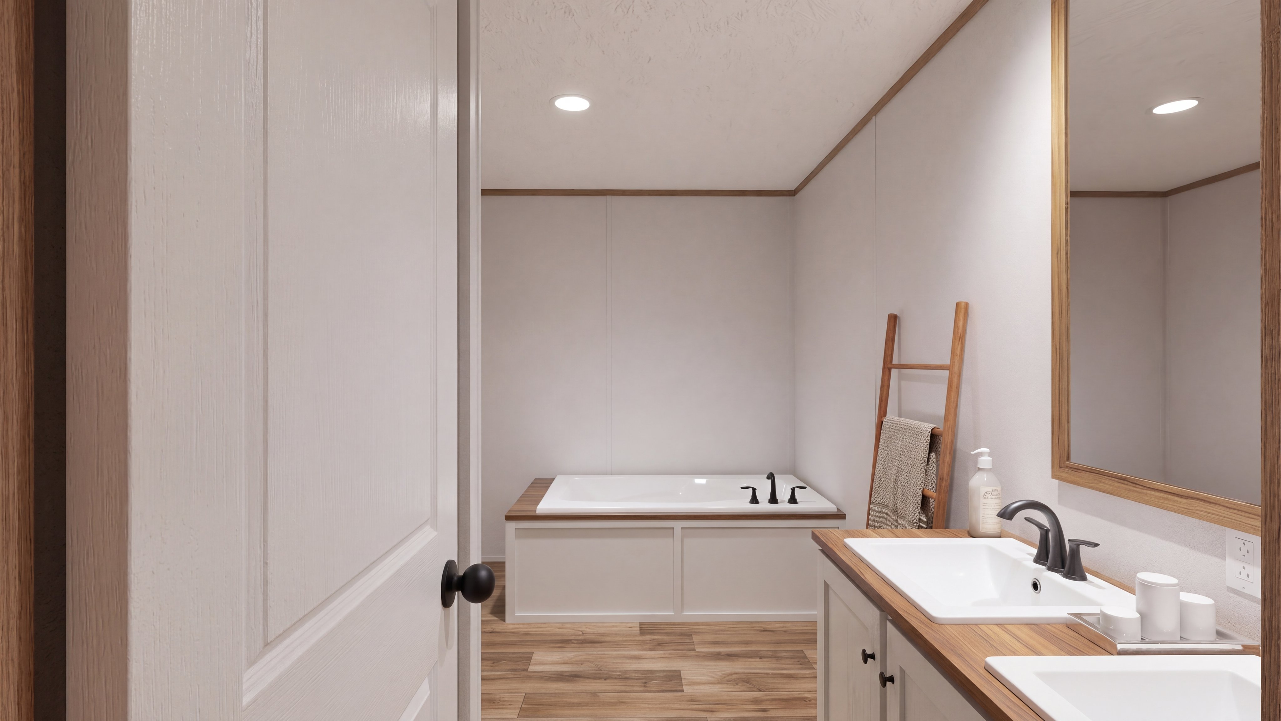 Primary bathroom rendering of the The Real Deal home.
