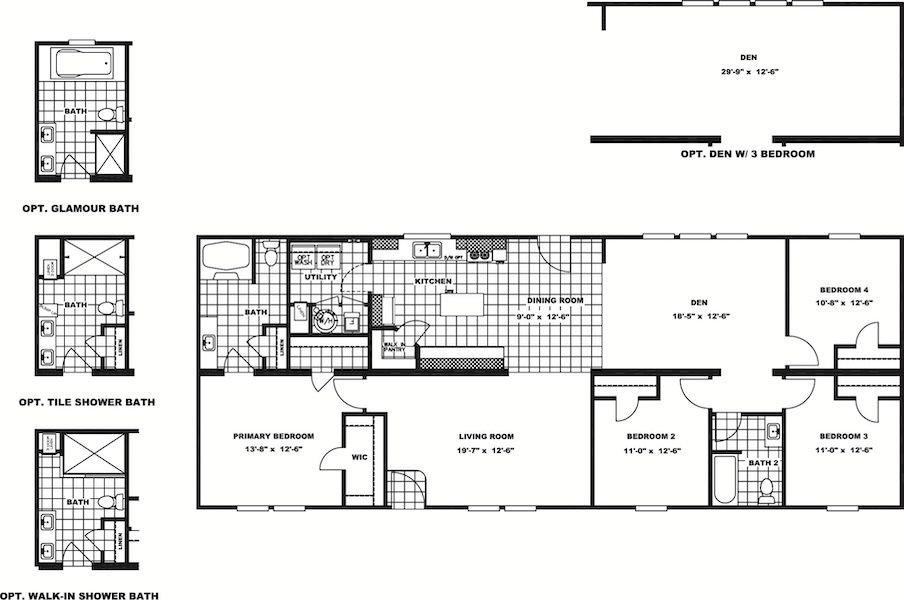 Santa Fe 684a - Floor Plan 1