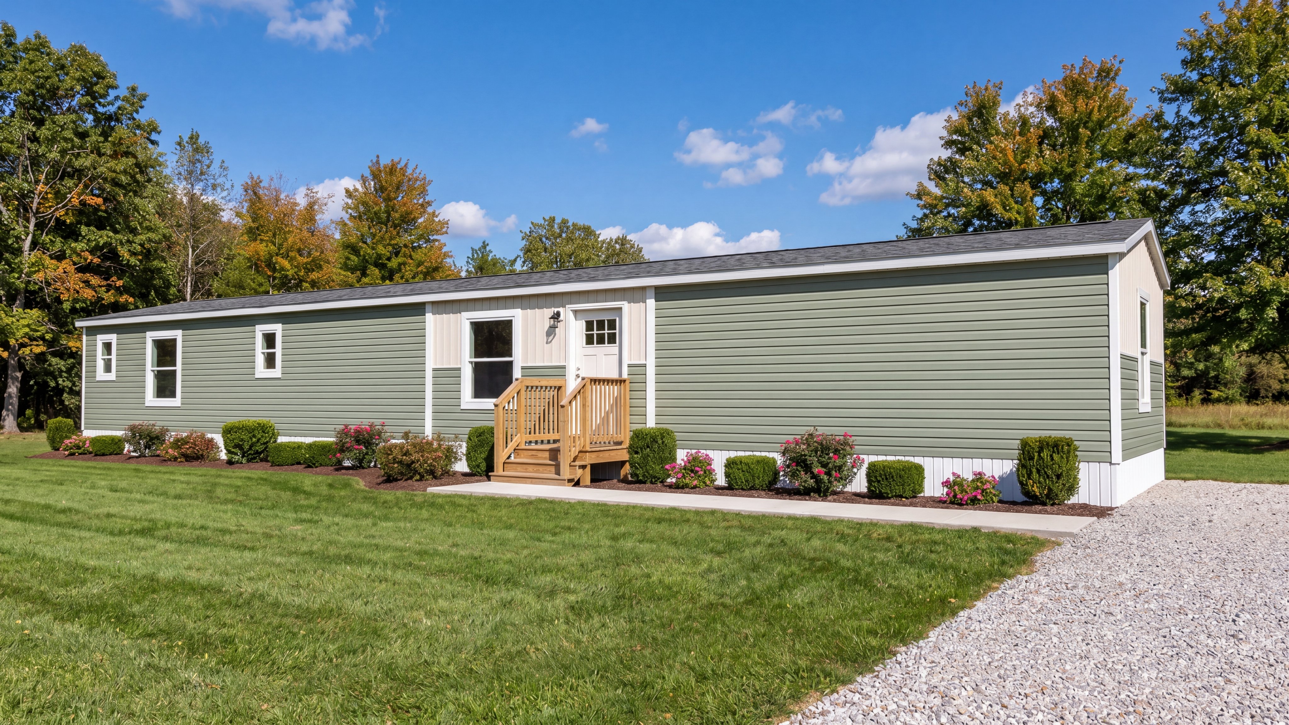 Exterior rendering of the Zion home.