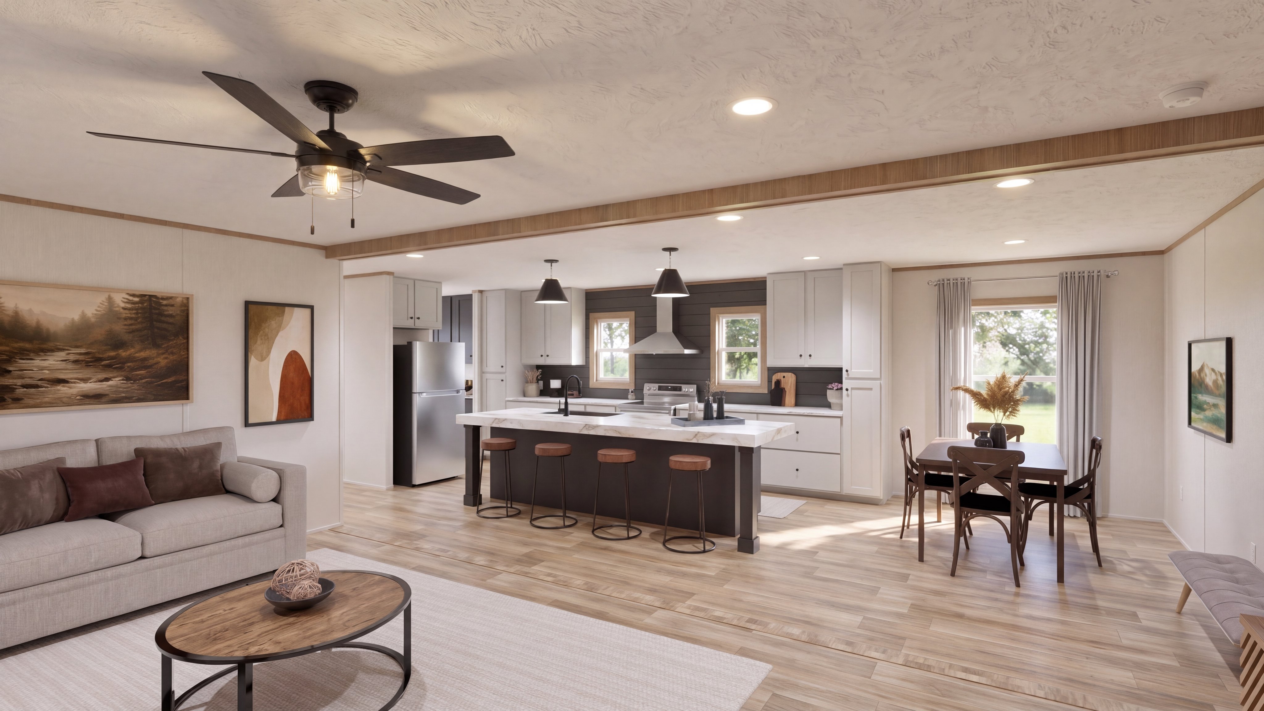 Foyer rendering of the Anatolia Xl home.