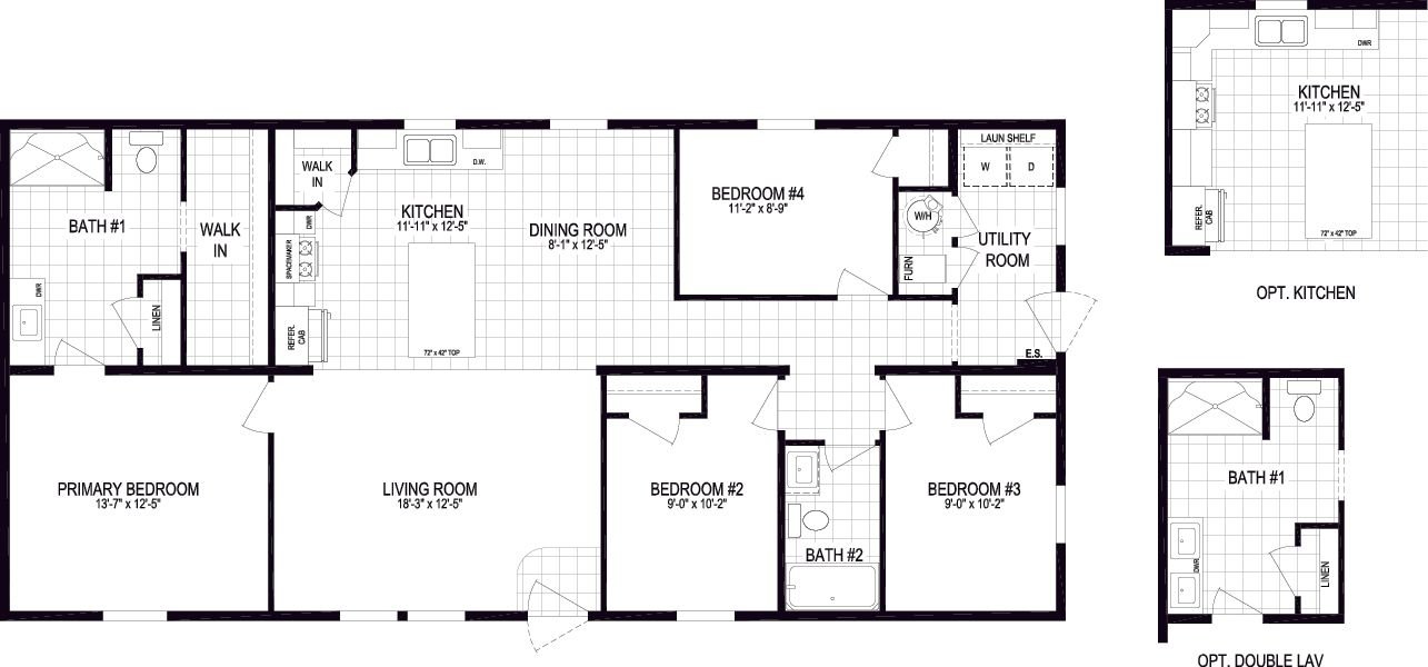 Huntington - Floor Plan 1