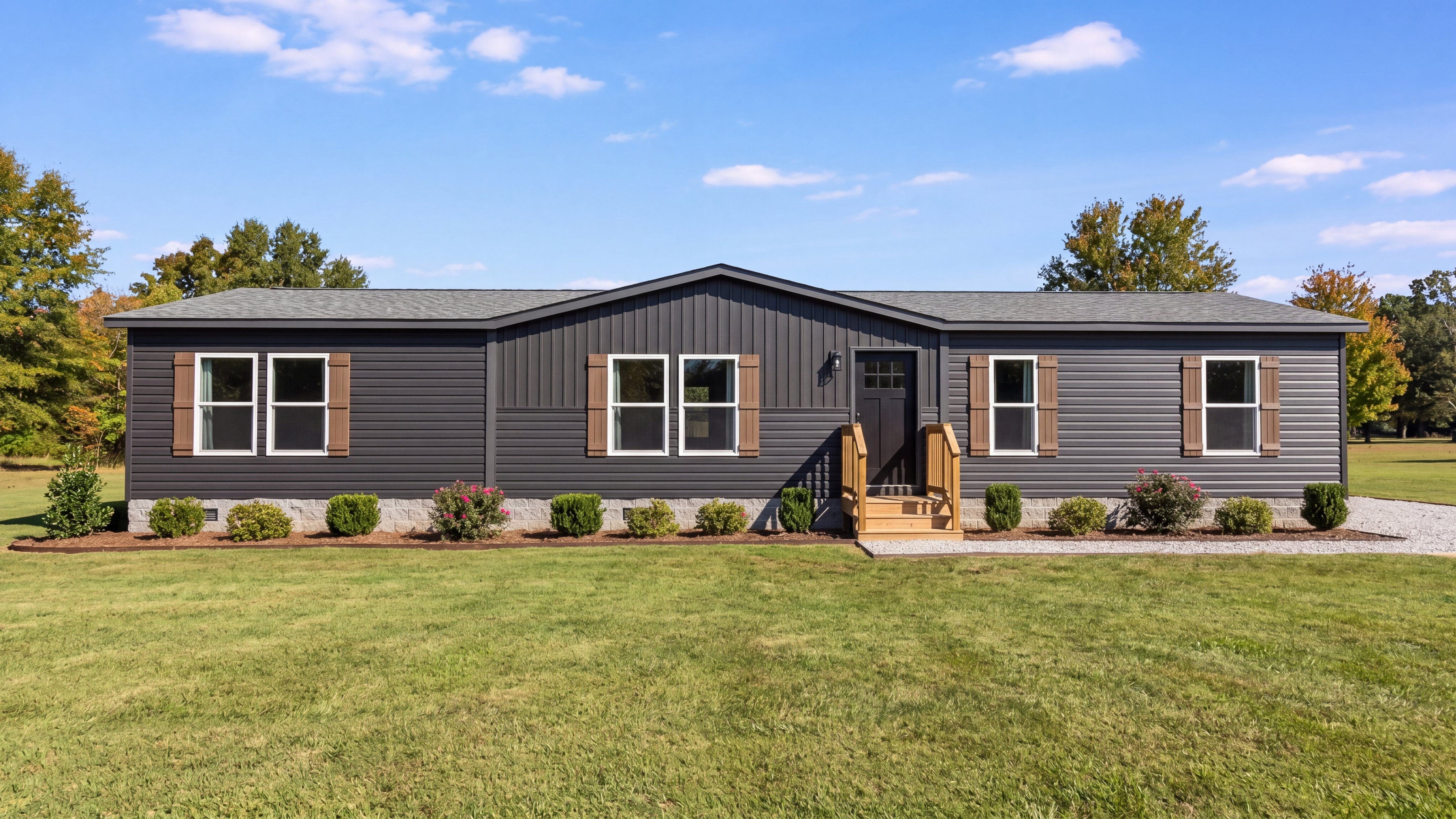 Exterior rendering of the The Dark Nova home.