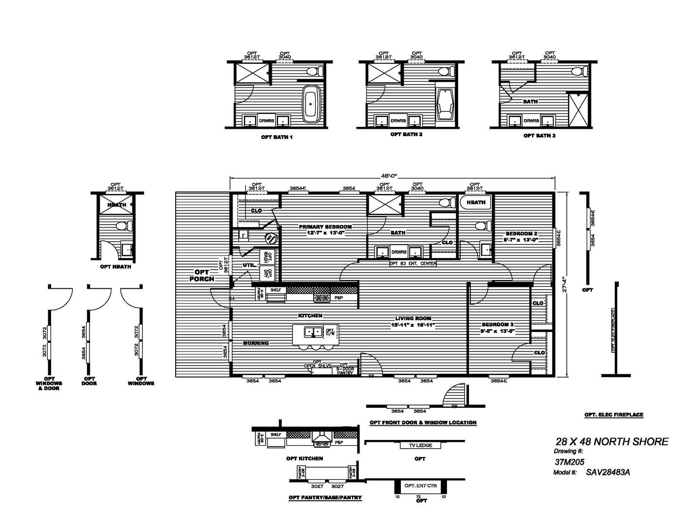 Northshore - Floor Plan 1