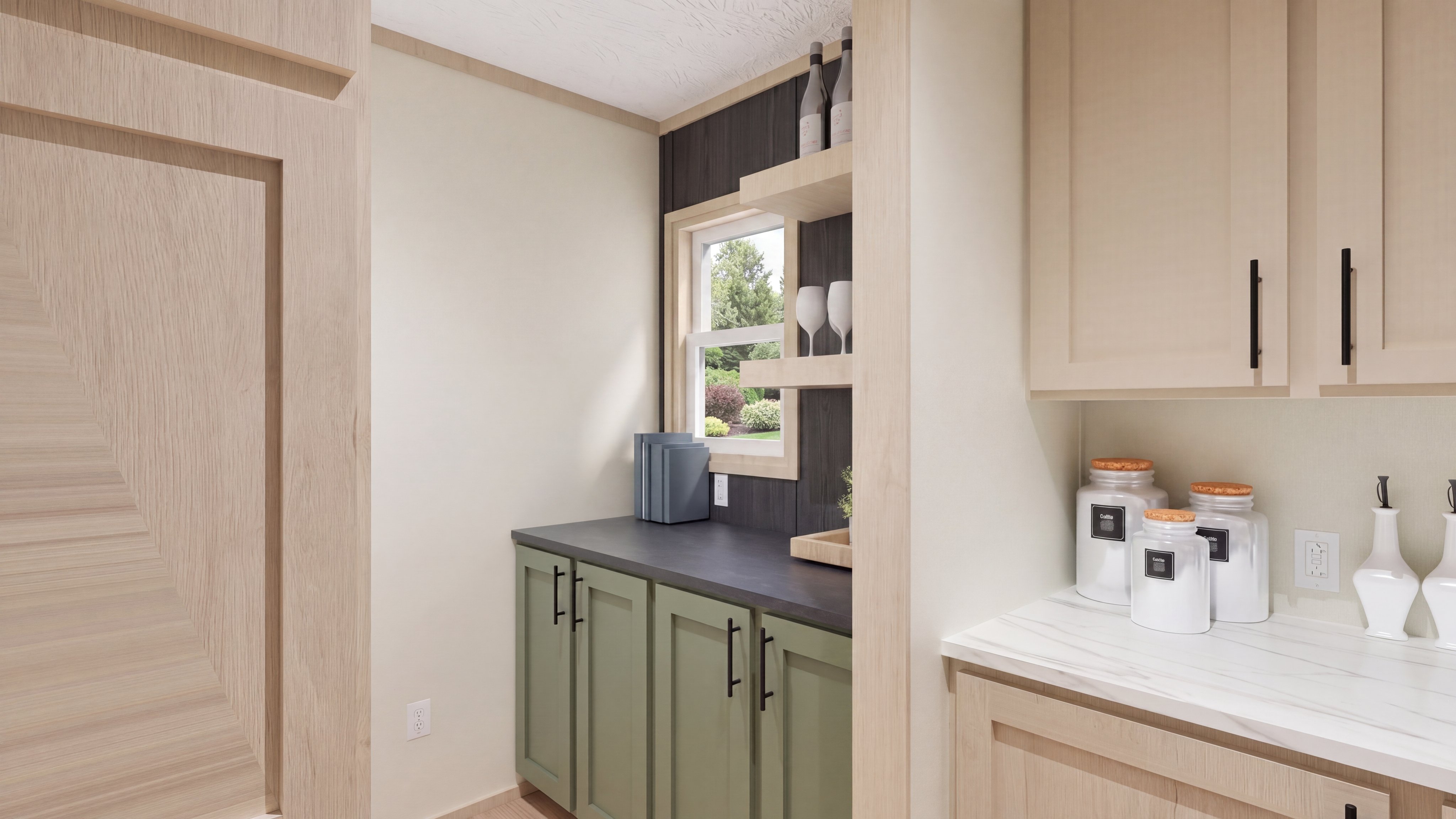 Kitchen rendering of the Voyage home.