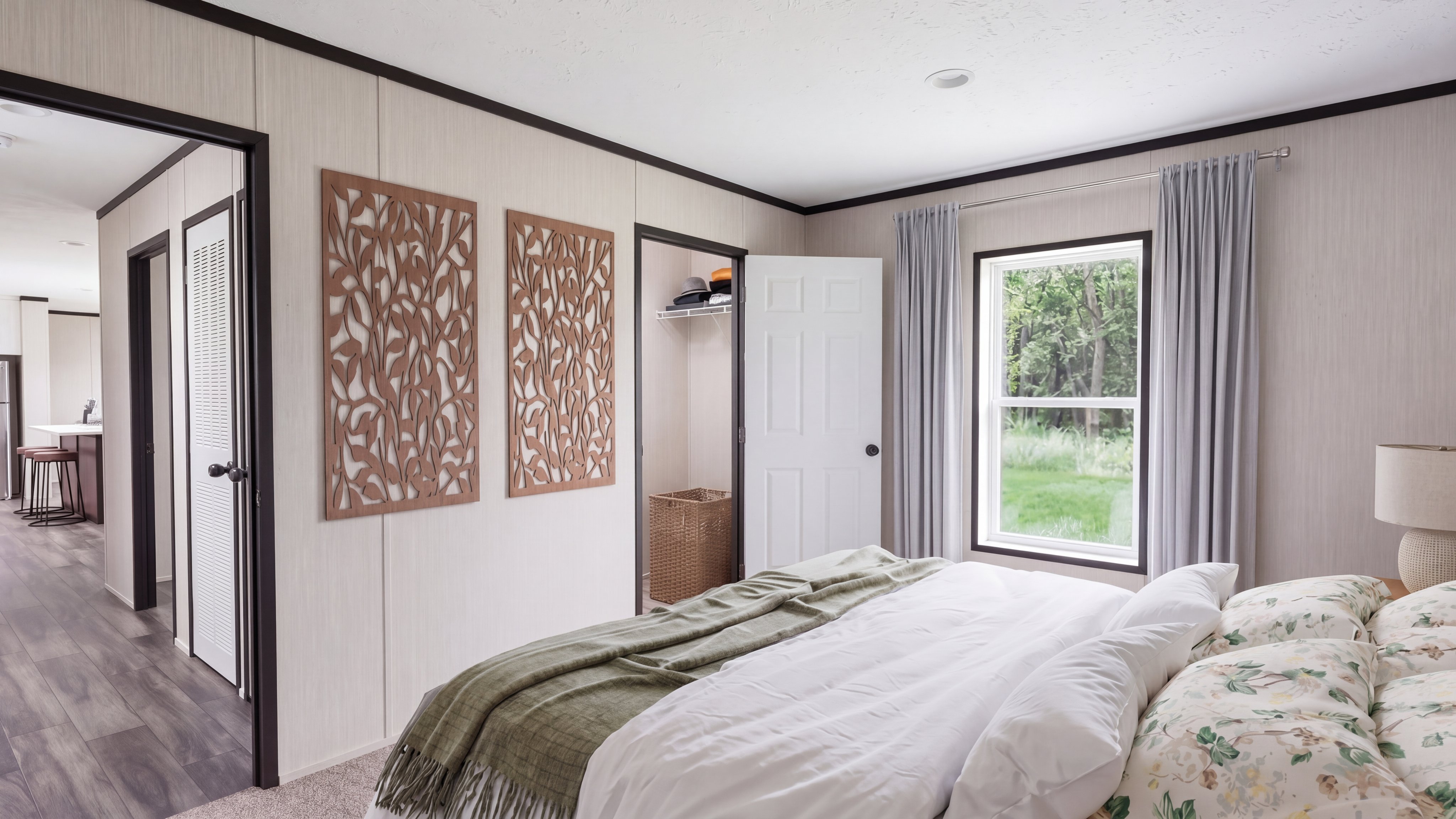 Bedroom rendering of the The Dark Nova home.