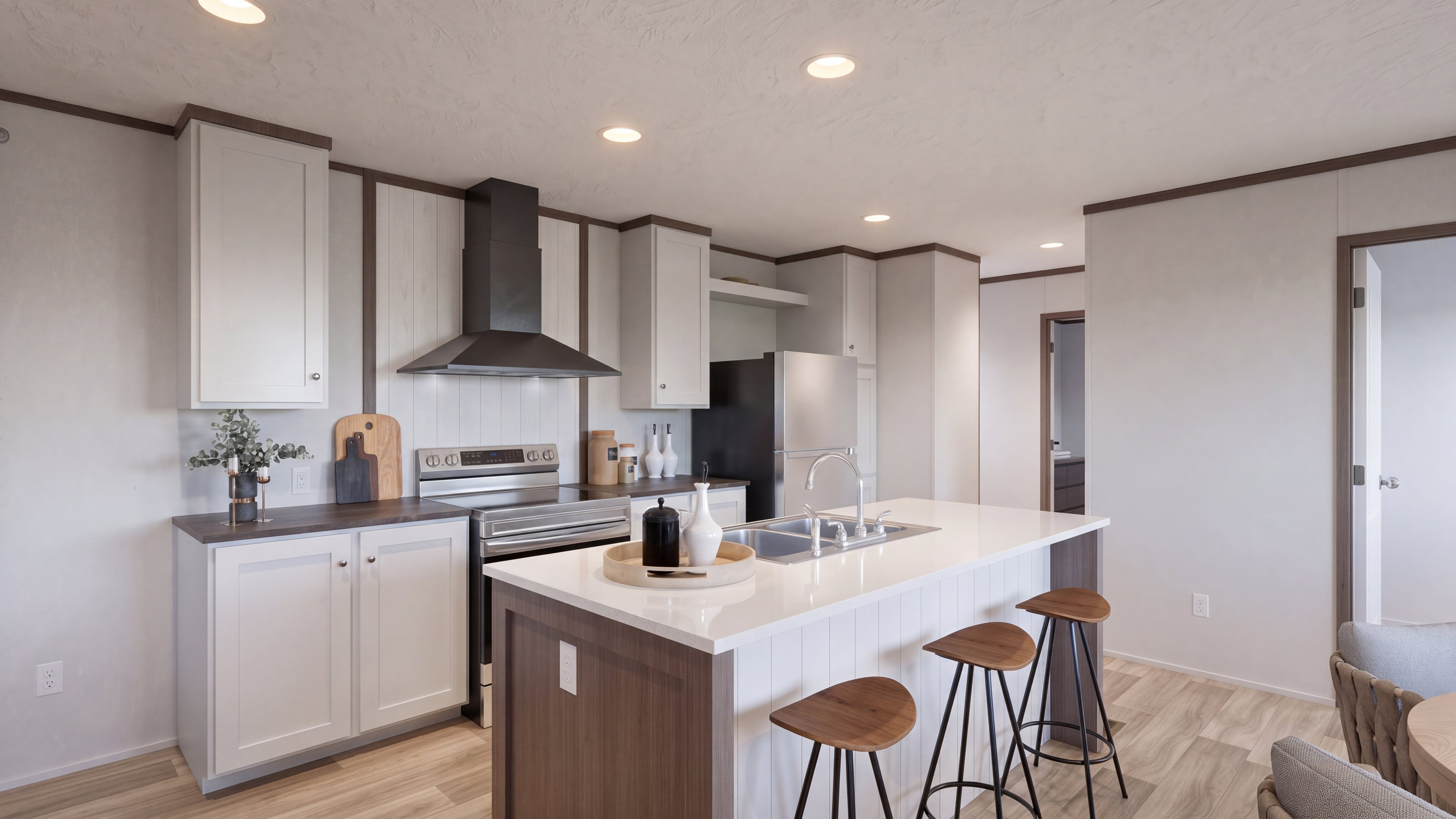 Kitchen rendering of the Colossal home.