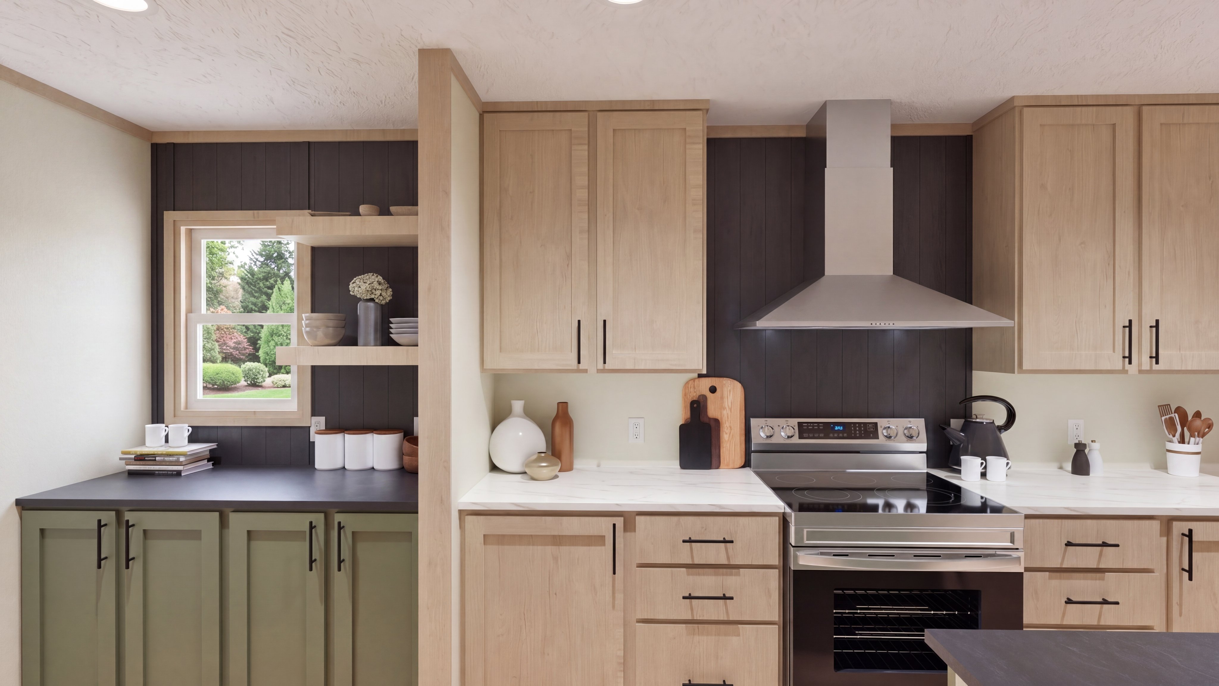 Kitchen rendering of the Desoto home.