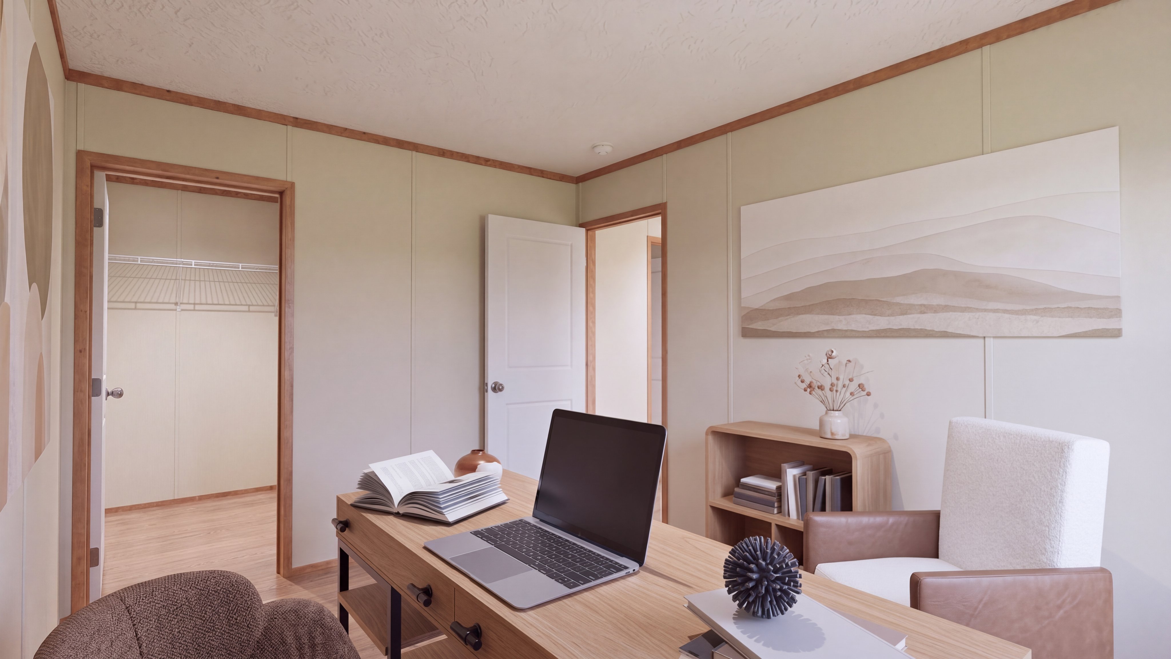 Bedroom rendering of the Rio home.