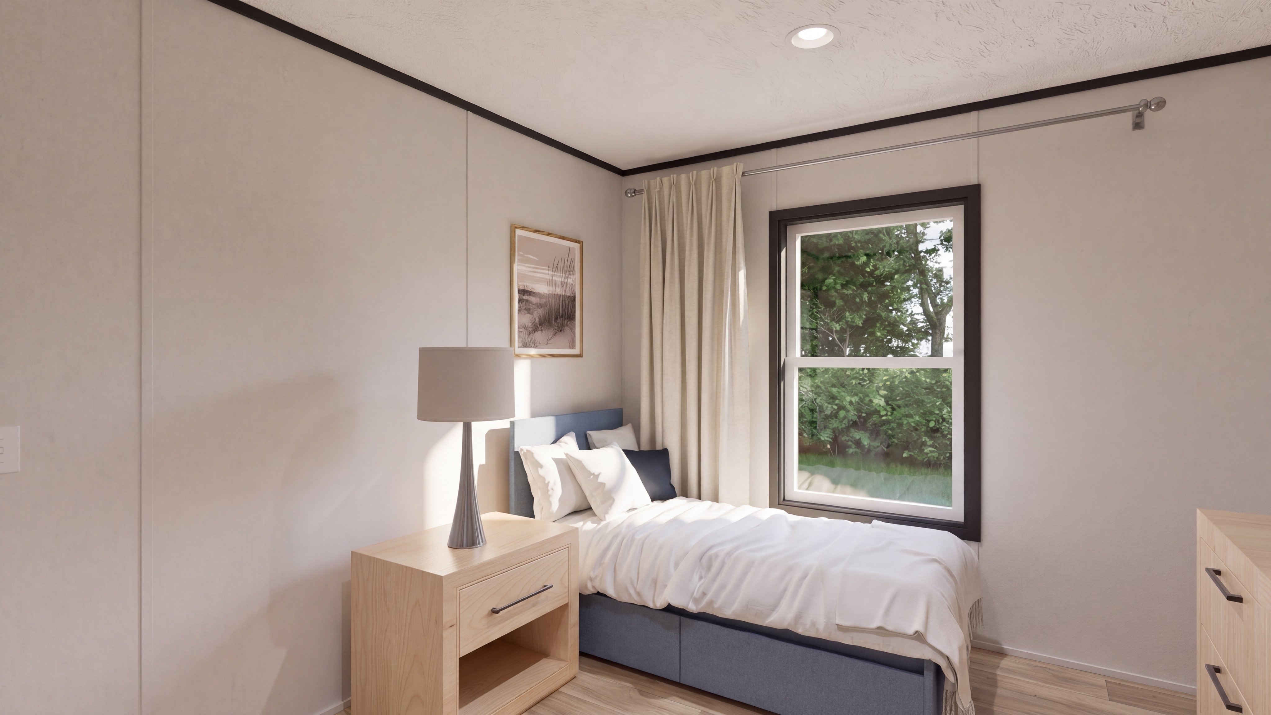 Bedroom rendering of the The Anniversary 2.1 home.