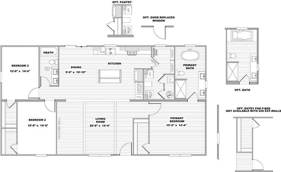 Lizzie Elite - Floor Plan 1
