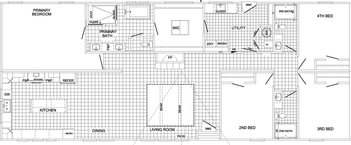 Huxton Ii - Floor Plan 1