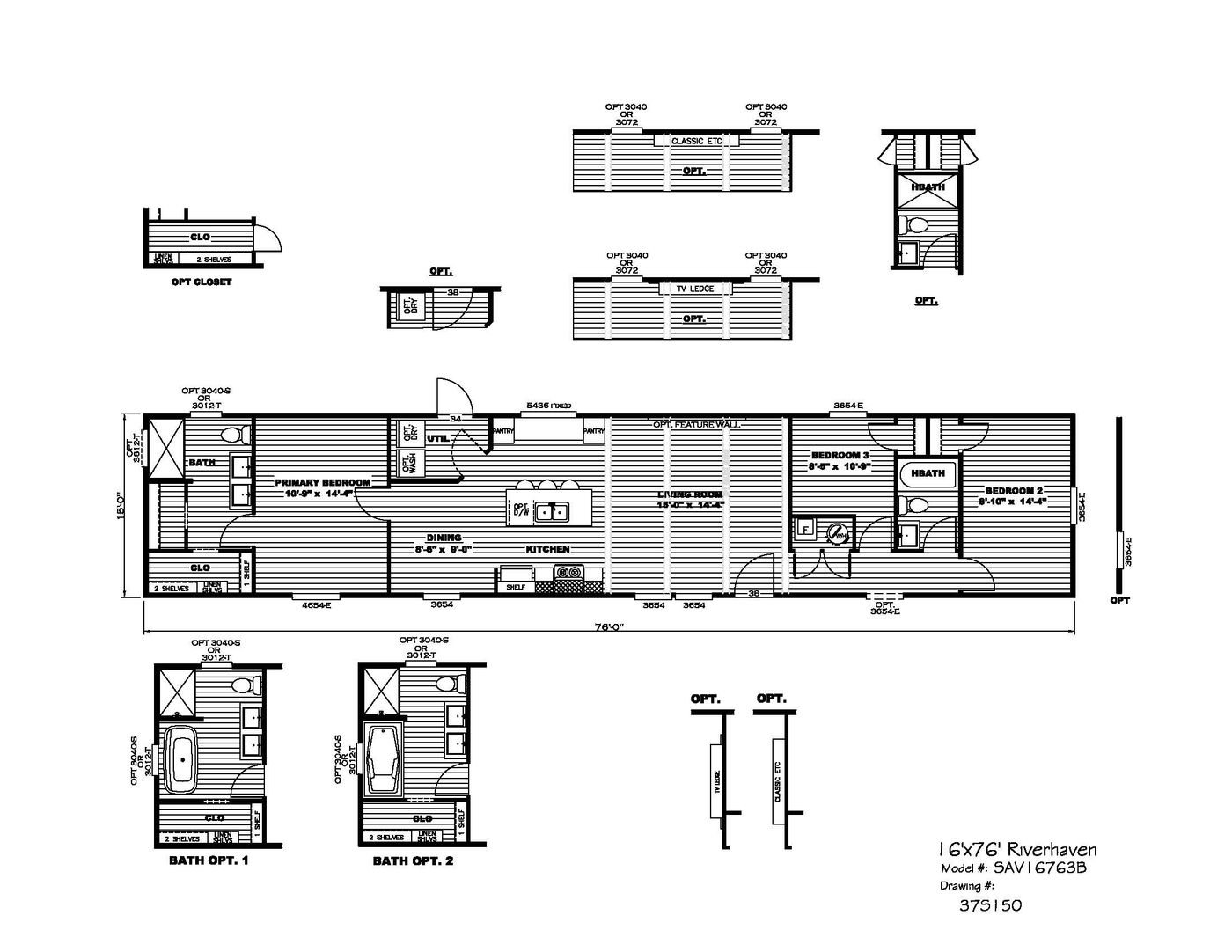 Riverhaven - Floor Plan 1