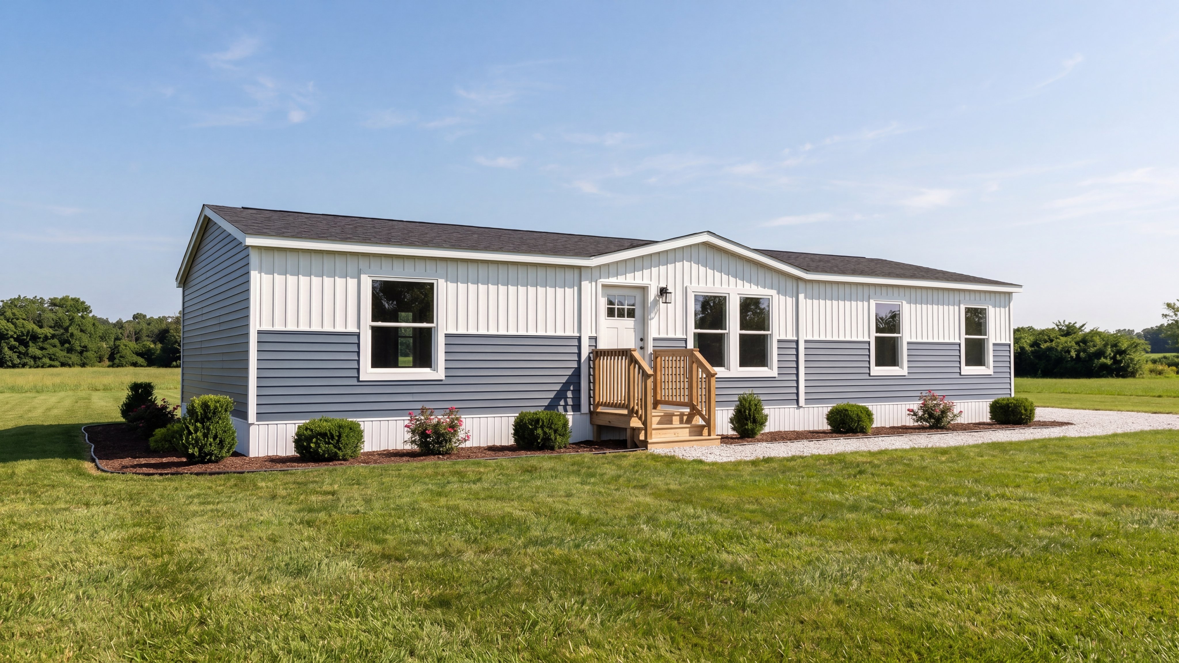 Exterior rendering of the Explorer home.