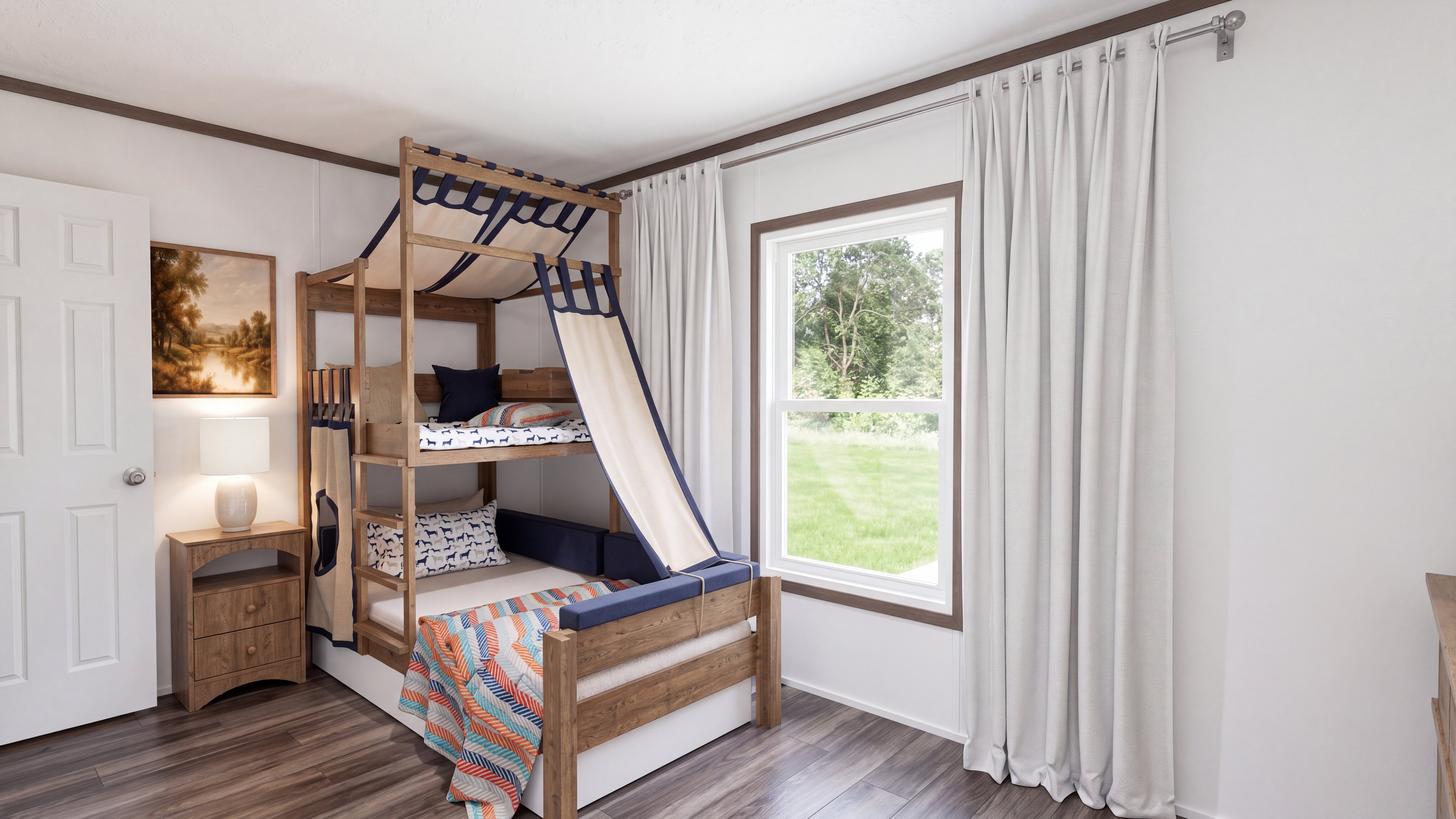 Bedroom rendering of the Essence home.