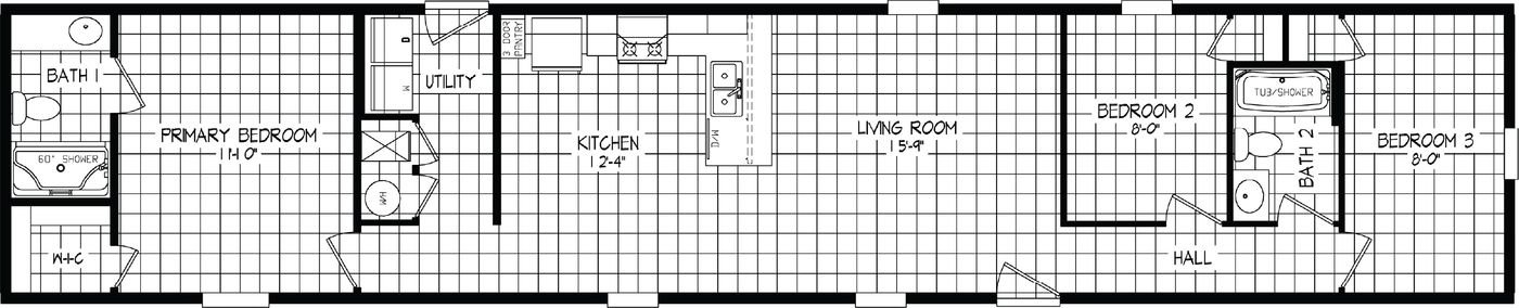 Right Choice 107 - Floor Plan 1