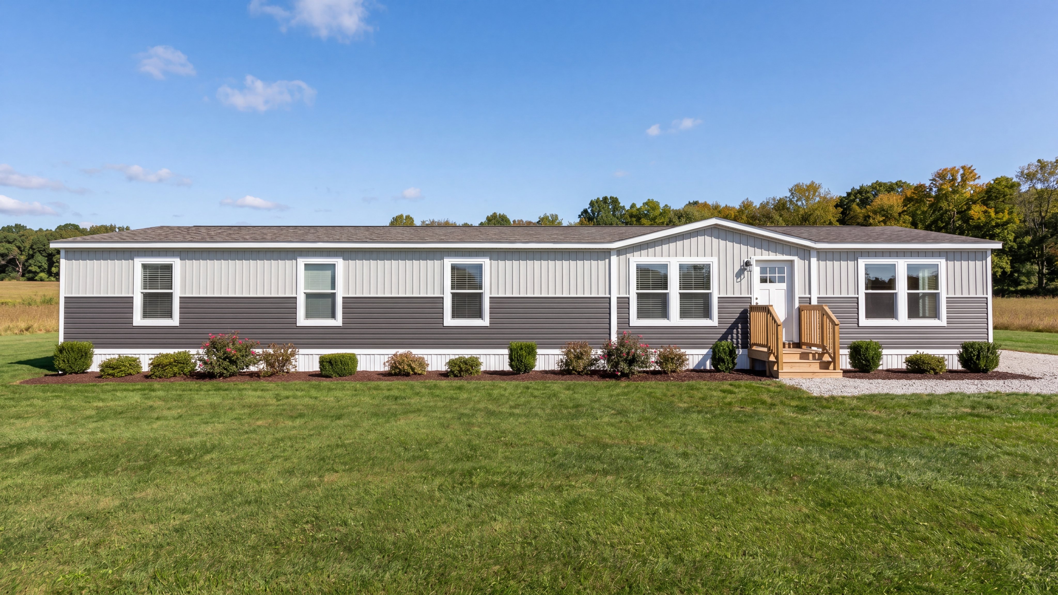 Exterior rendering of the Sevier home.