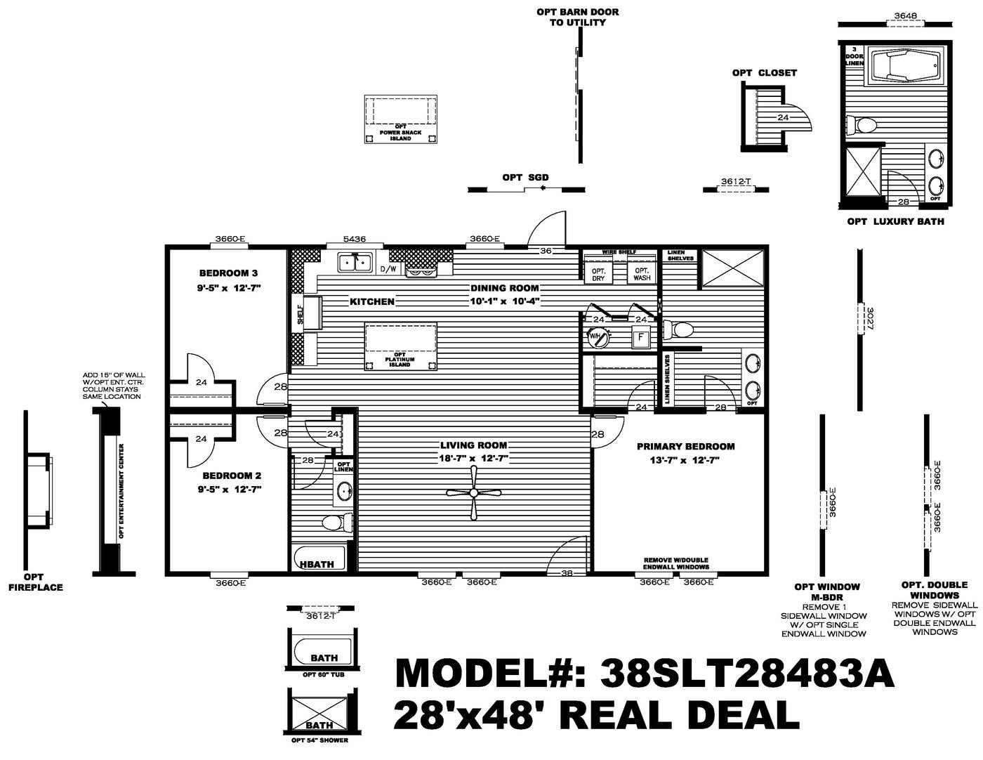 The Real Deal - Floor Plan 1