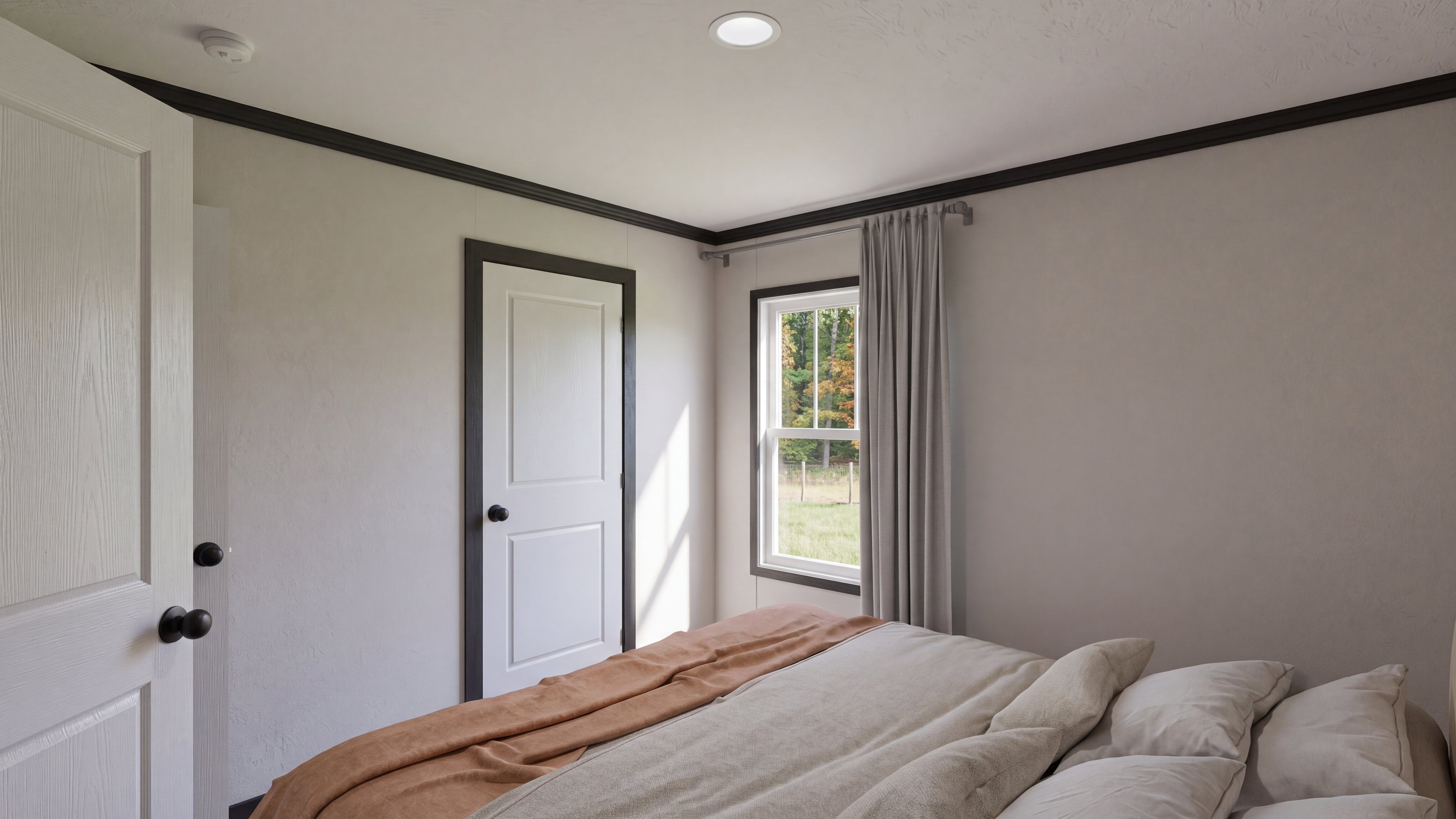 Bedroom rendering of the Boujee Lux home.