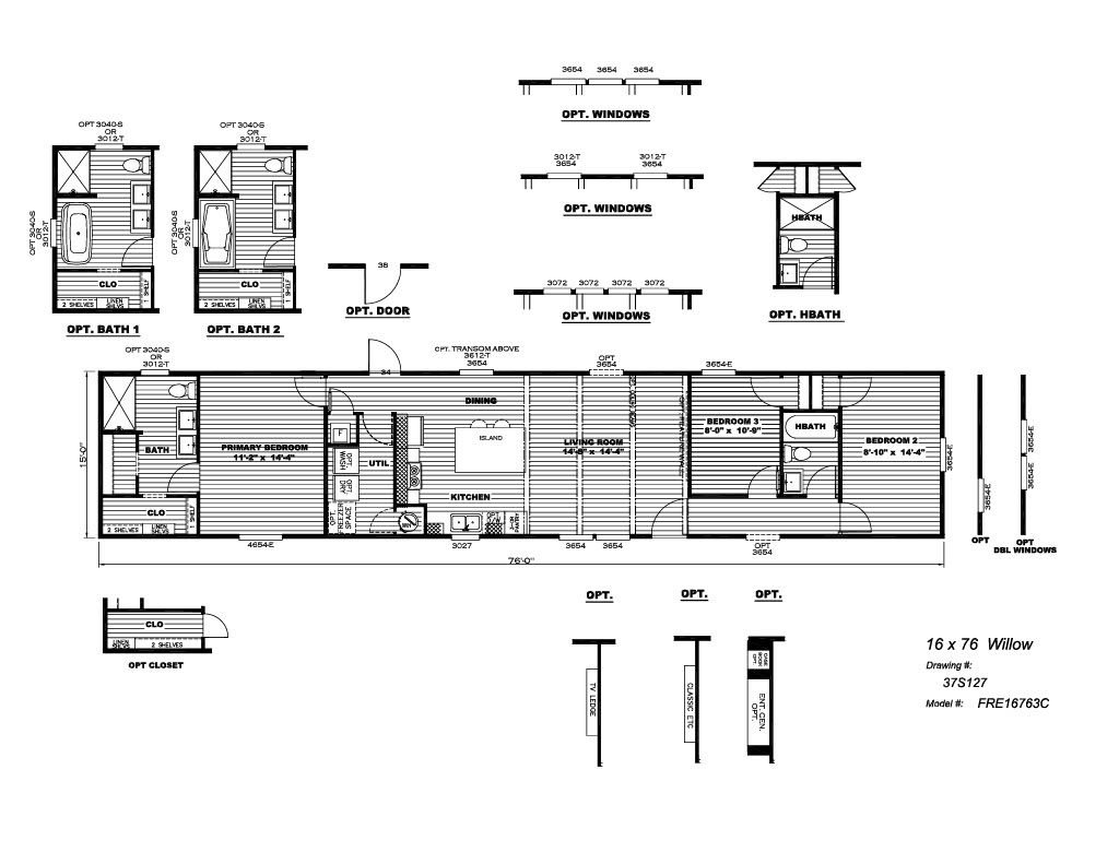 Willow - Floor Plan 1