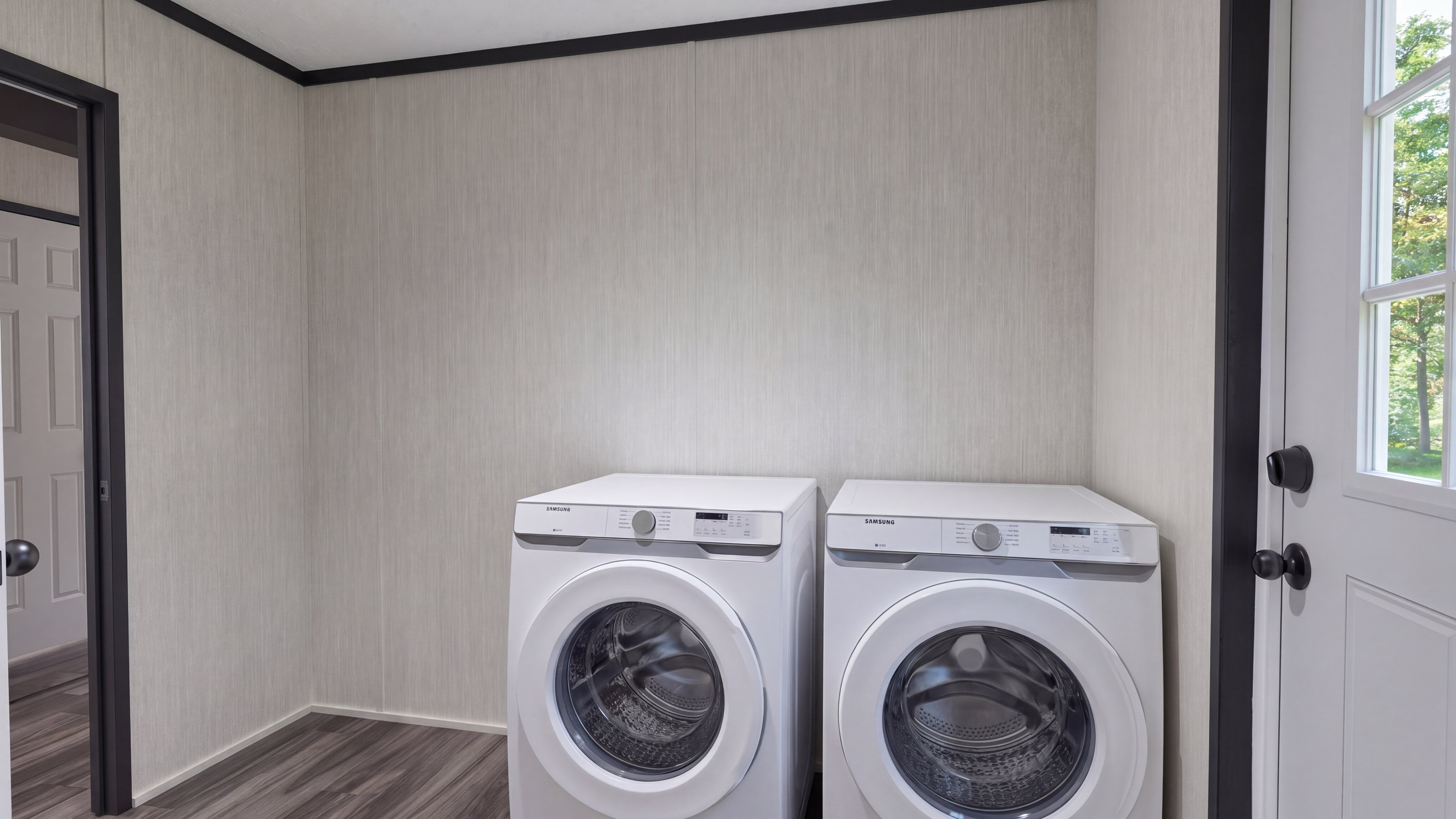 Utility room rendering of the The Dark Nova home.