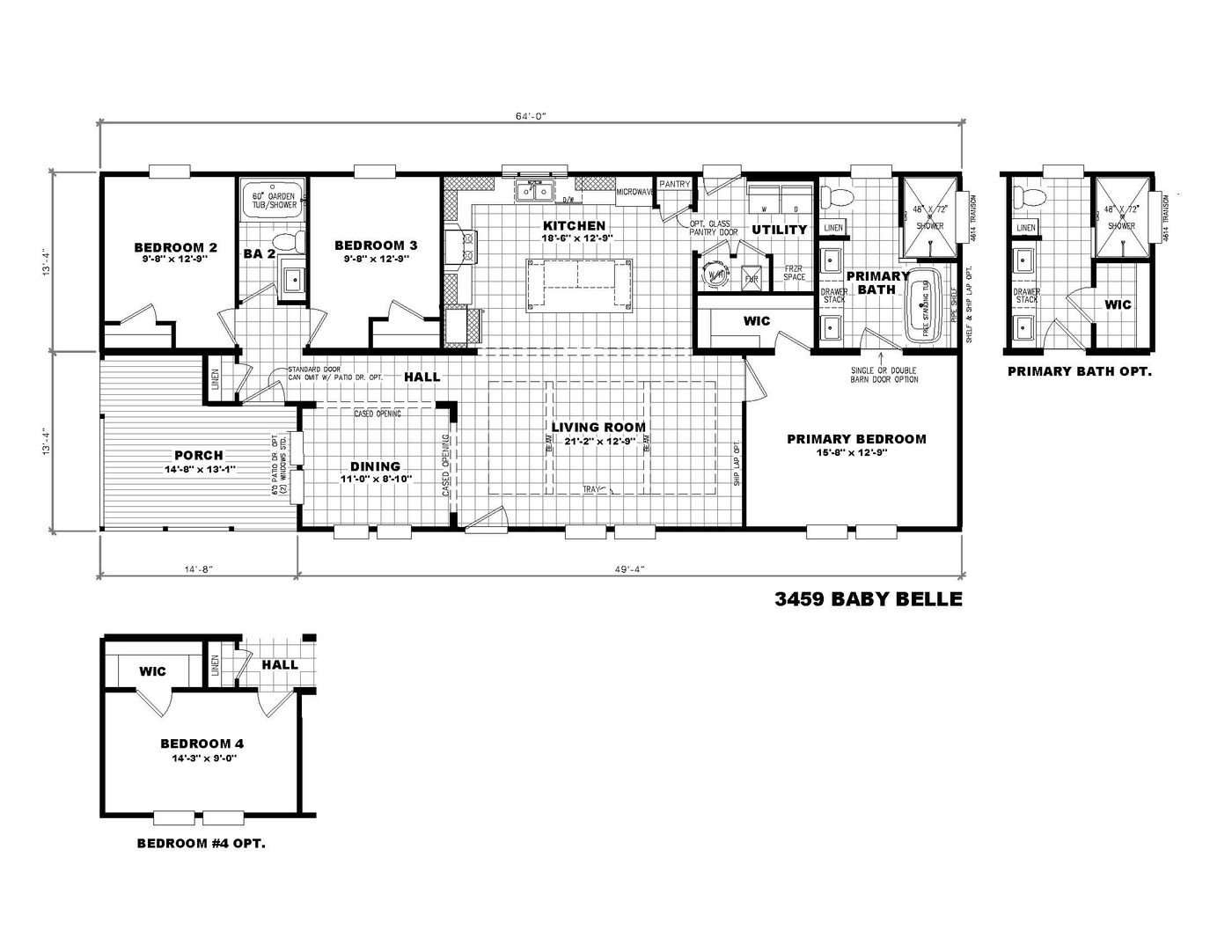 Baby Belle - Floor Plan 1