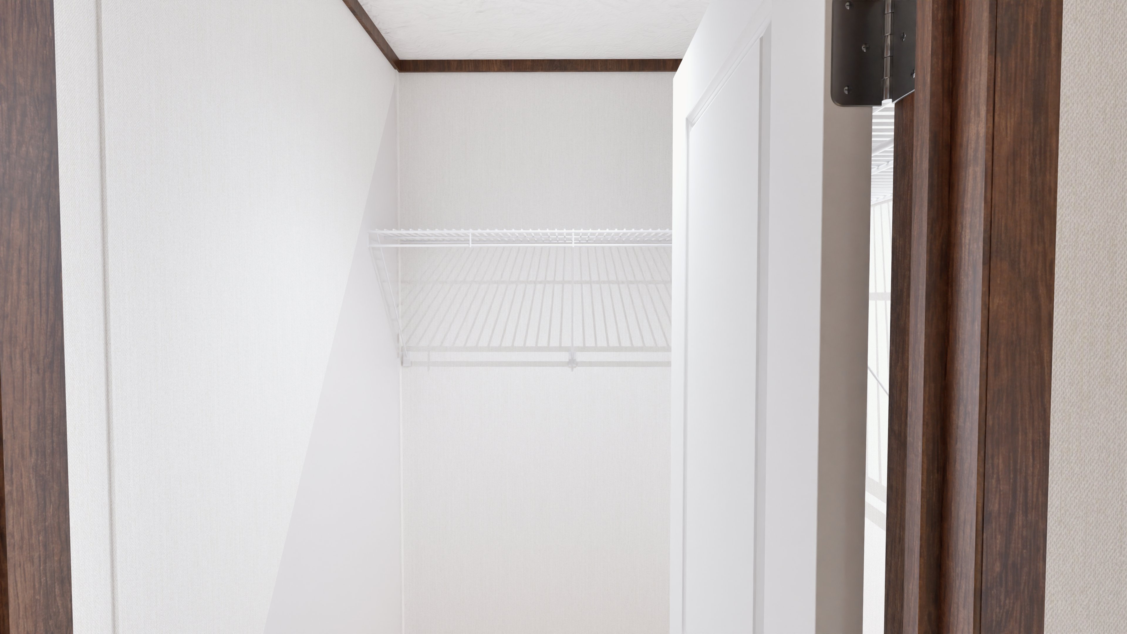 Primary bedroom closet rendering of the Select home.