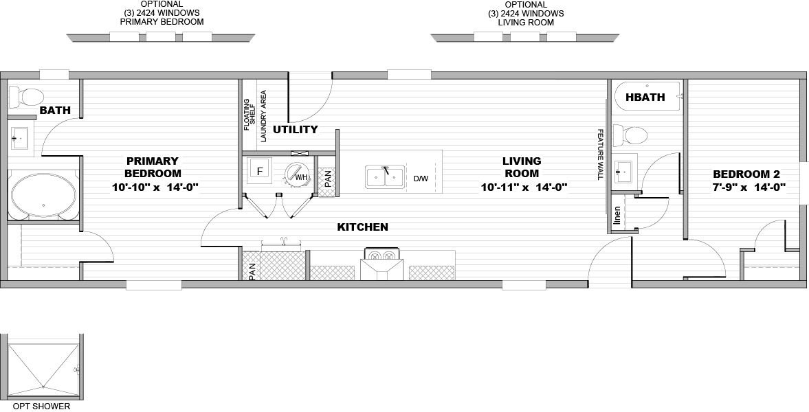 Lewis - Floor Plan 1