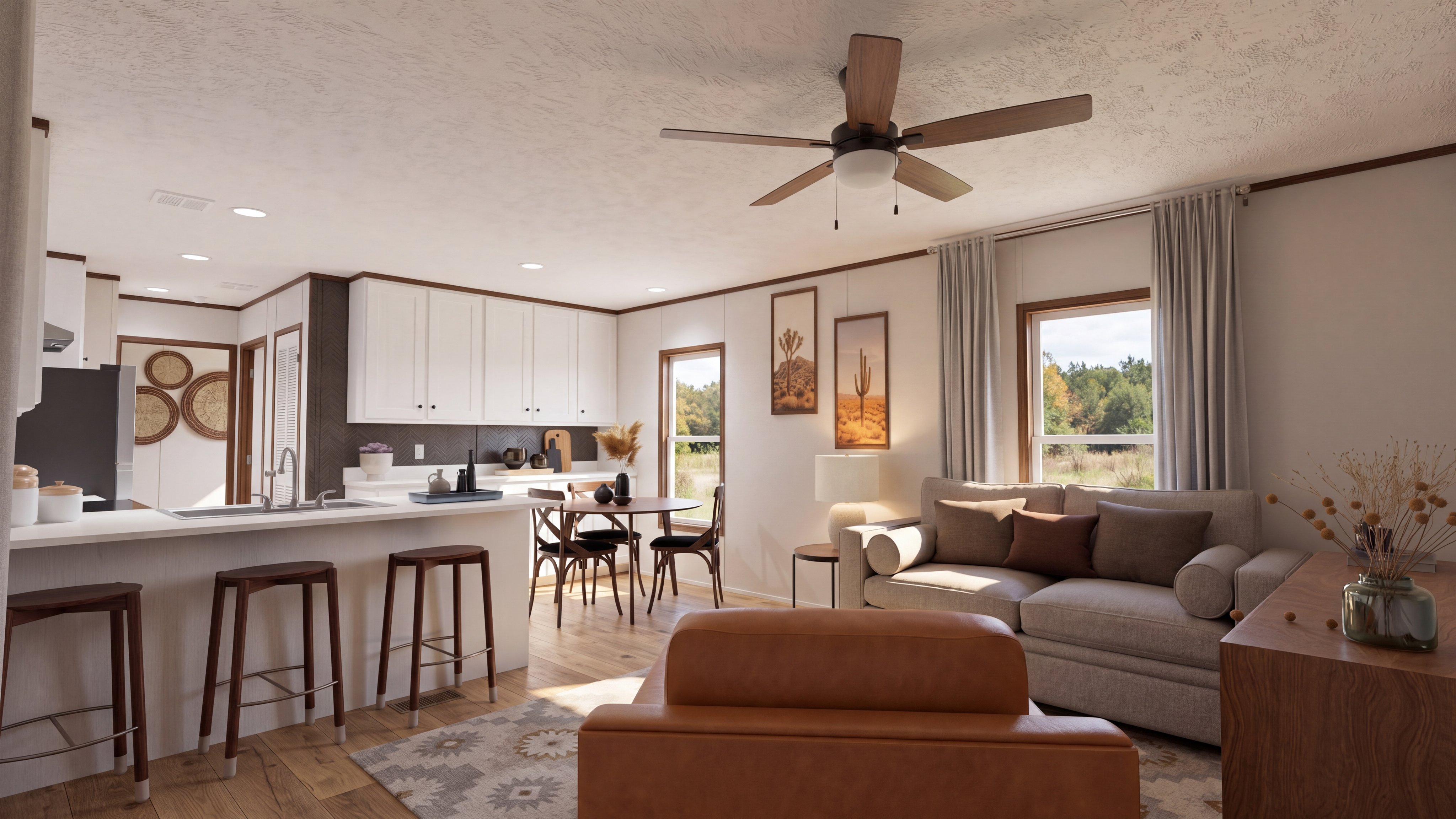 Foyer rendering of the Select home.