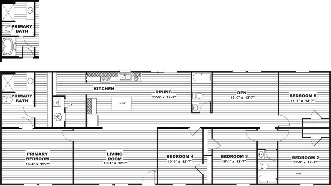 Redwood - Floor Plan 1