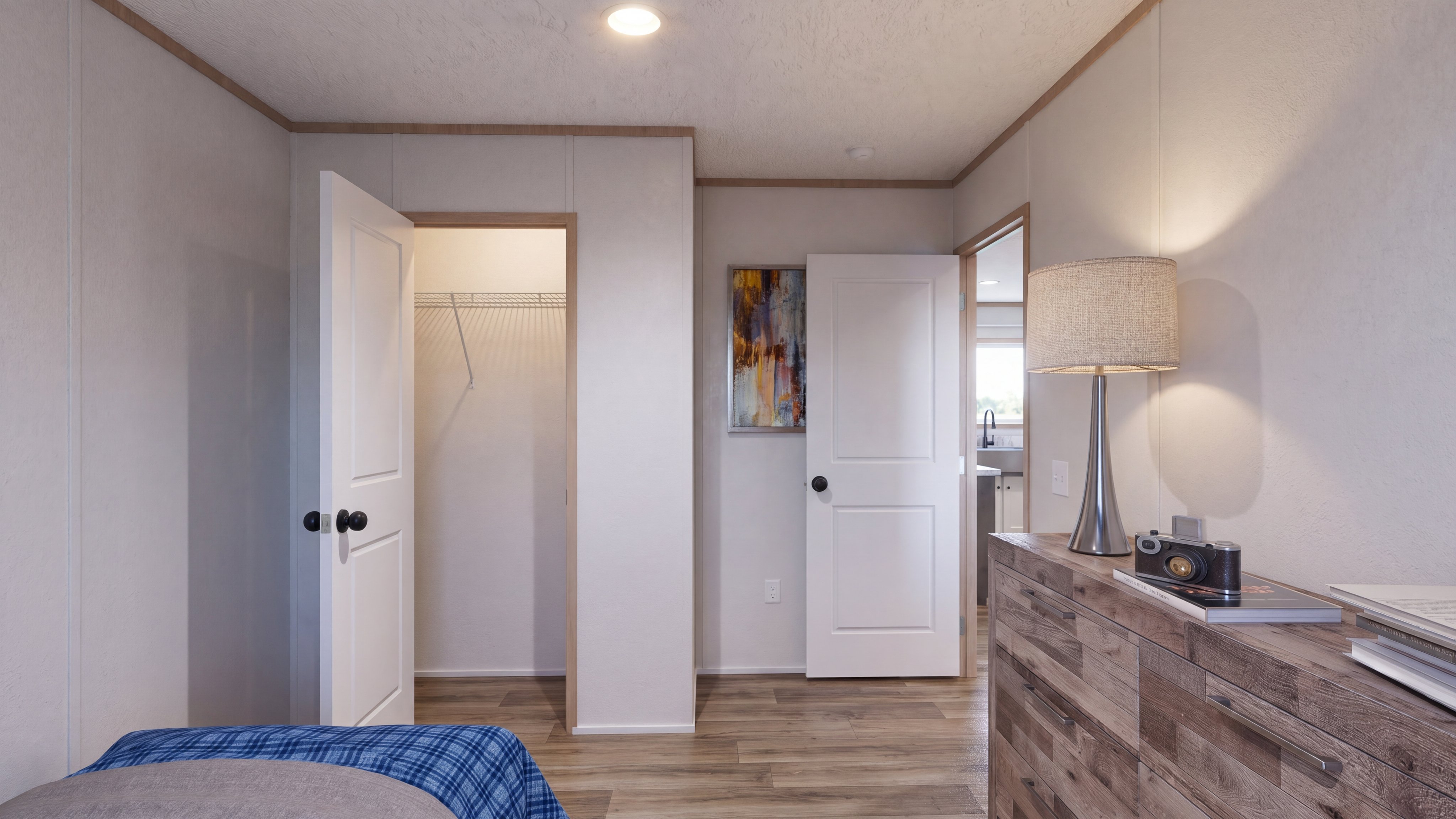 Bedroom rendering of the The Real Deal home.